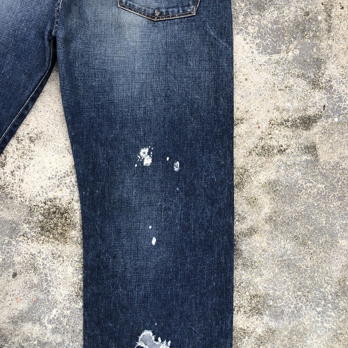 Vintage Vintage Levis 501XX Big E LVC Distressed design OG Size US 35 - 17 Thumbnail
