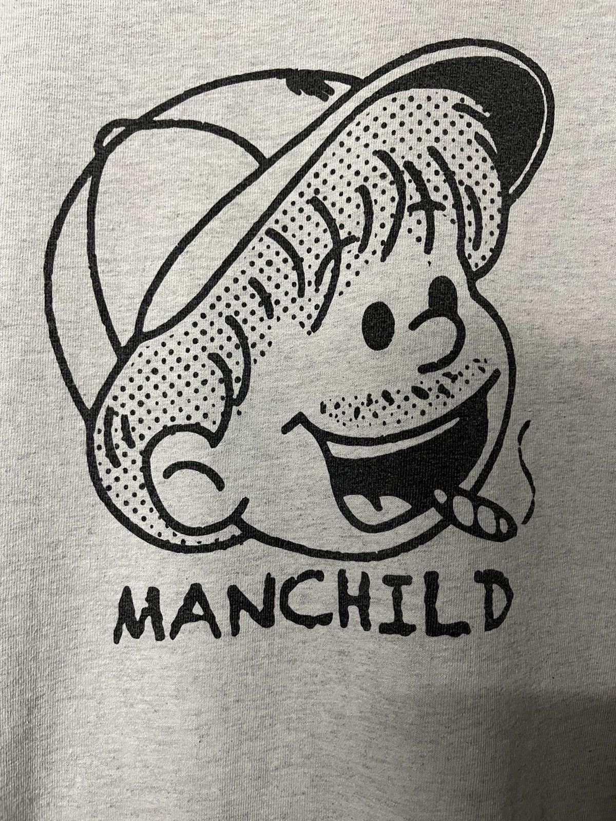 Girl Skateboards × Vintage Vintage Manchild Smoking Skateboard Tees Size US L / EU 52-54 / 3 - 2 Thumbnail