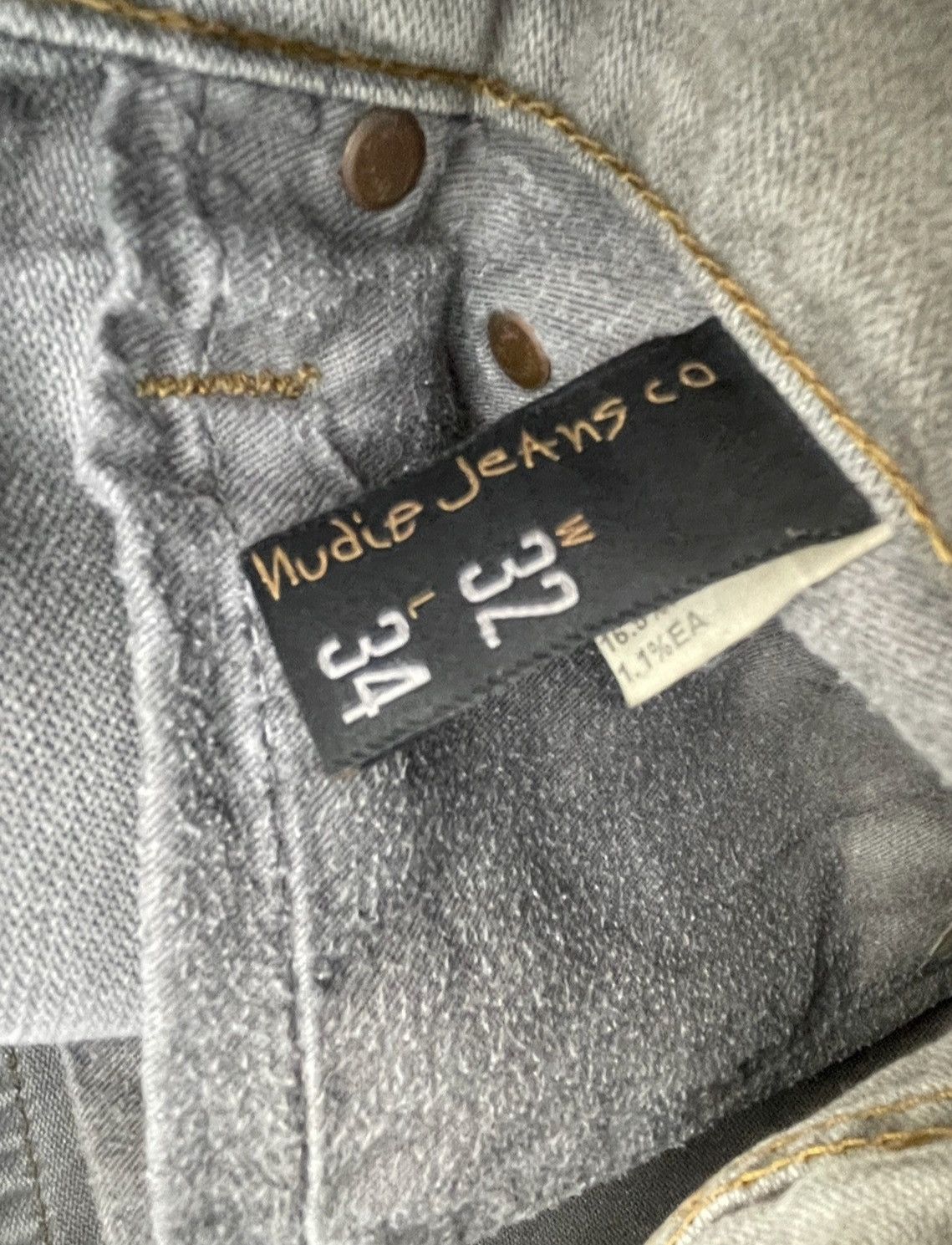 Nudie Jeans Nudie Jeans Slim Jim Denim Size US 32 / EU 48 - 16 Thumbnail
