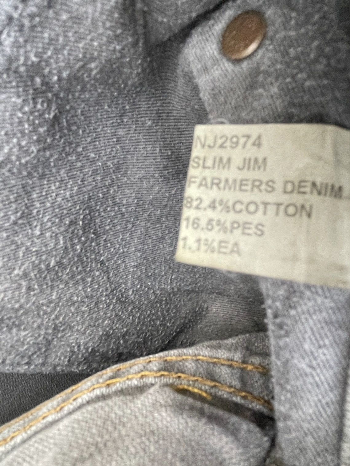 Nudie Jeans Nudie Jeans Slim Jim Denim Size US 32 / EU 48 - 17 Thumbnail