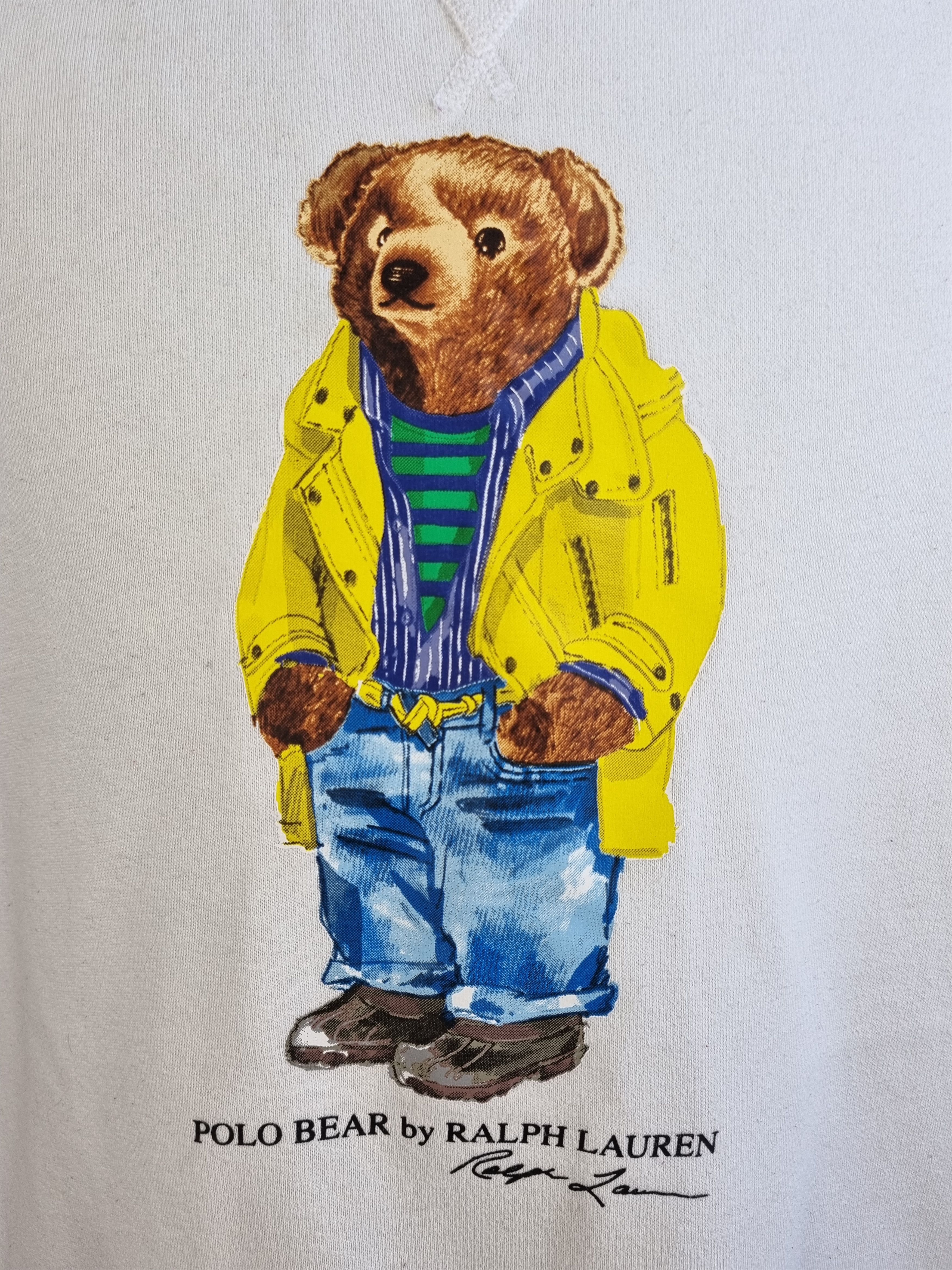 Polo Ralph Lauren × Ralph Lauren Polo Bear Ralph Lauren Rare Sweatshirt Size US XXL / EU 58 / 5 - 11 Thumbnail