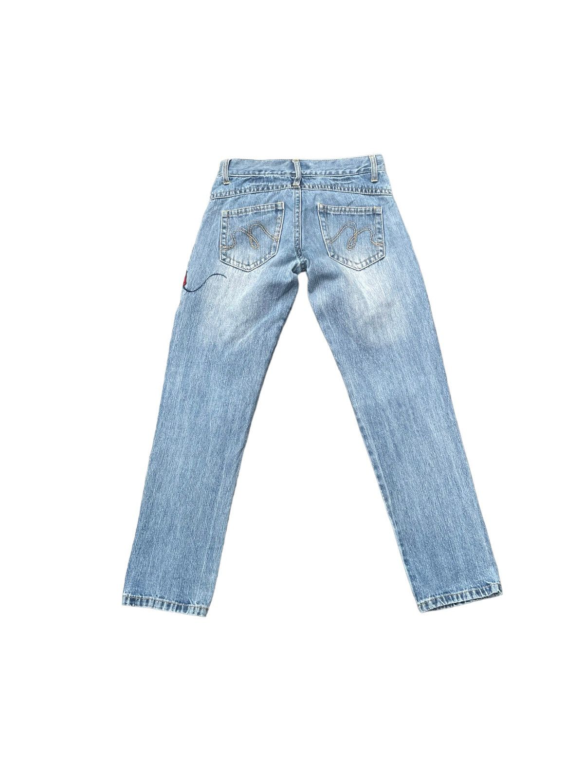 Disney × Mickey Mouse Disney Mickey Mouse Distressed Denim Size US 31 - 6 Thumbnail