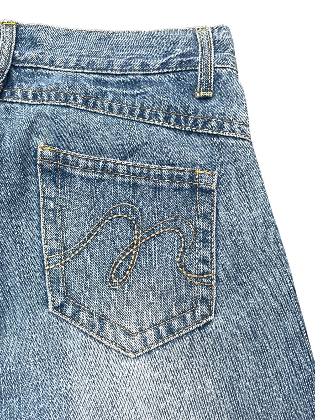 Disney × Mickey Mouse Disney Mickey Mouse Distressed Denim Size US 31 - 8 Thumbnail