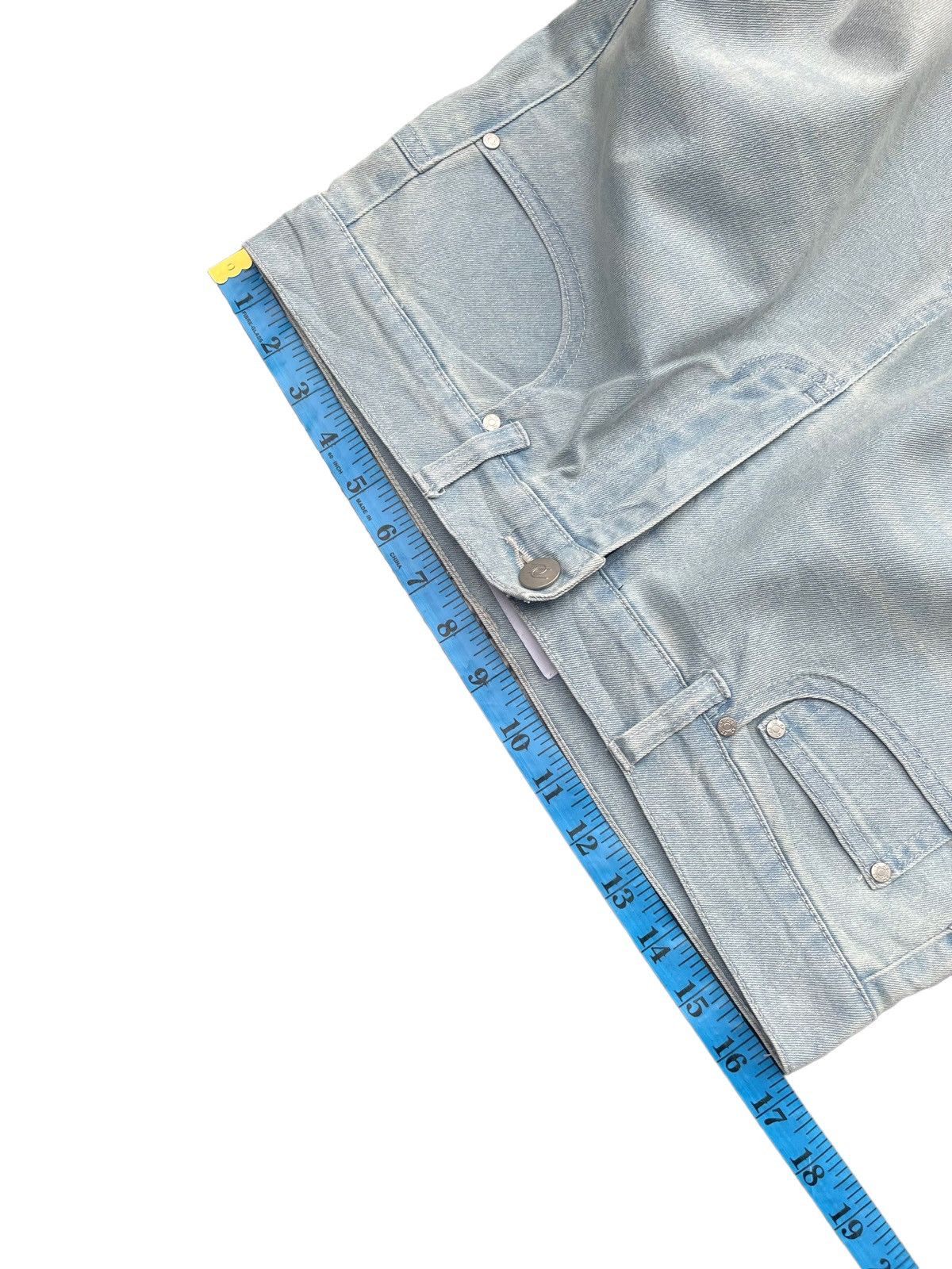 AZ by junhashimoto × junhashimoto Az by Junhashimoto Distresed Denim Size US 33 - 14 Thumbnail