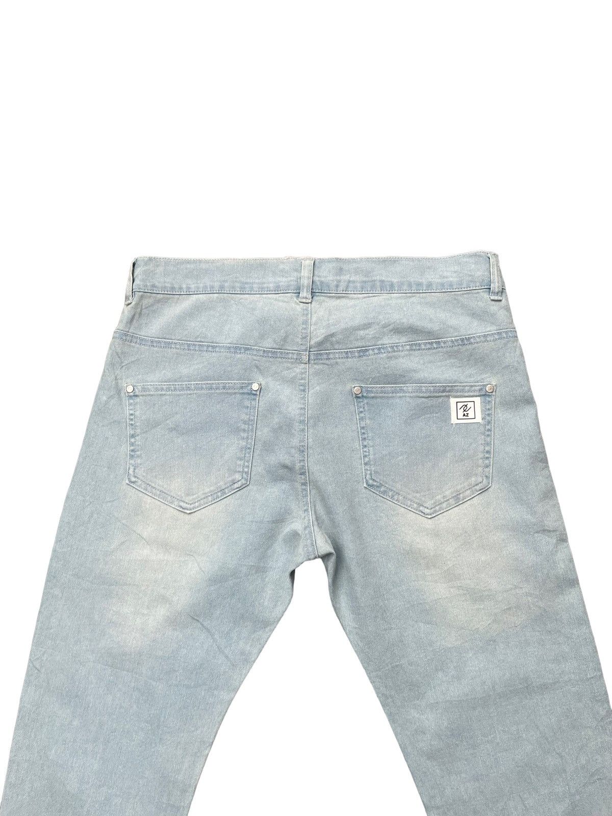 AZ by junhashimoto × junhashimoto Az by Junhashimoto Distresed Denim Size US 33 - 6 Thumbnail