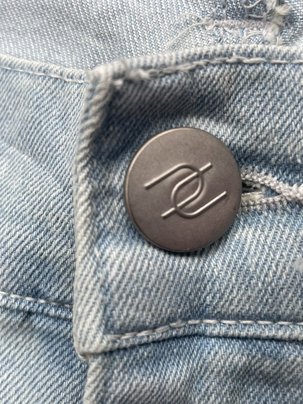 AZ by junhashimoto × junhashimoto Az by Junhashimoto Distresed Denim Size US 33 - 12 Thumbnail