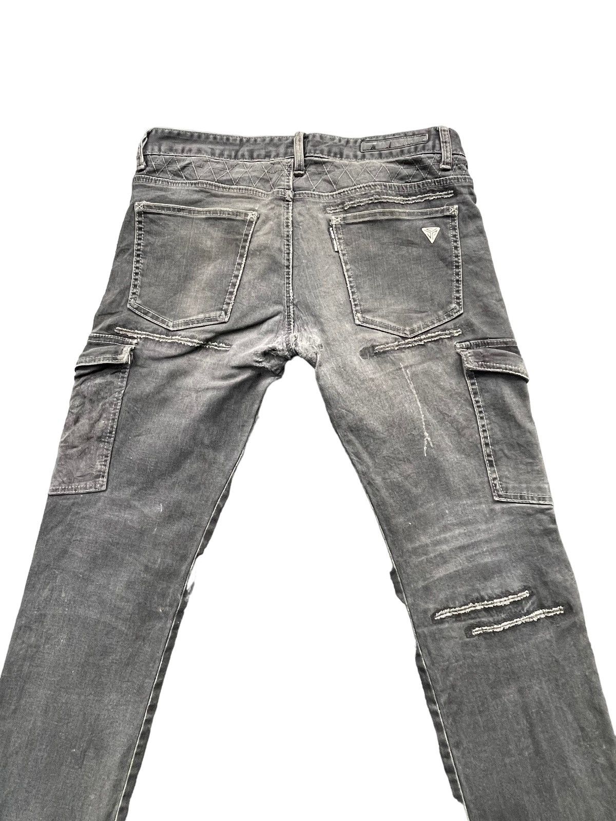 Japanese Brand Psgb group Distressed & Rework Denim Size US 34 / EU 50 - 11 Thumbnail