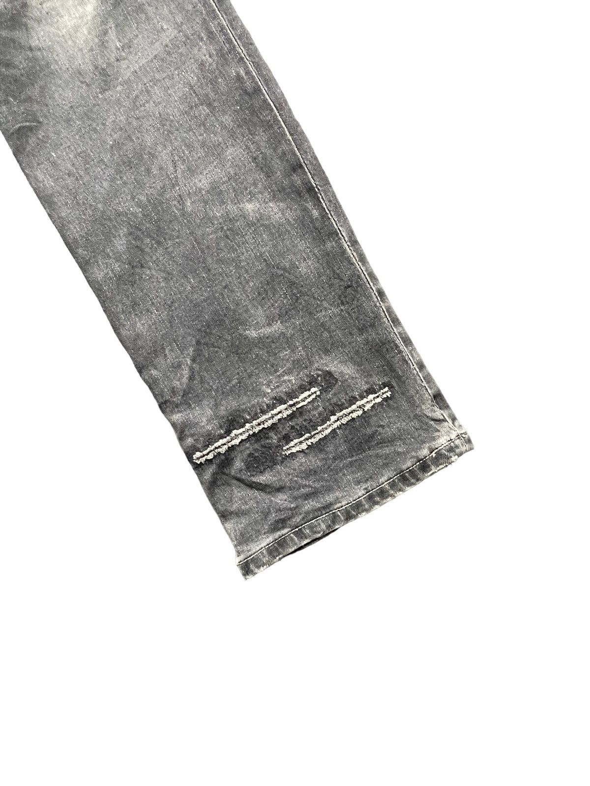 Japanese Brand Psgb group Distressed & Rework Denim Size US 34 / EU 50 - 3 Thumbnail