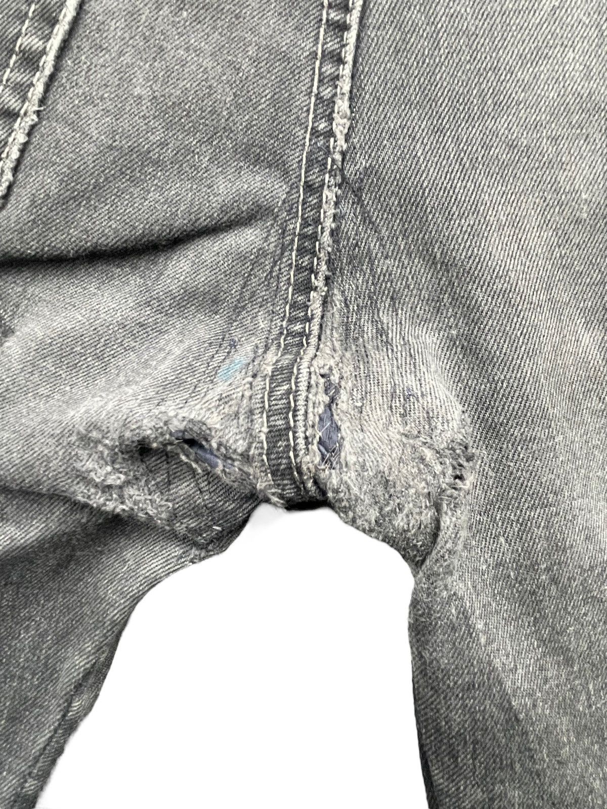 Japanese Brand Psgb group Distressed & Rework Denim Size US 34 / EU 50 - 12 Thumbnail