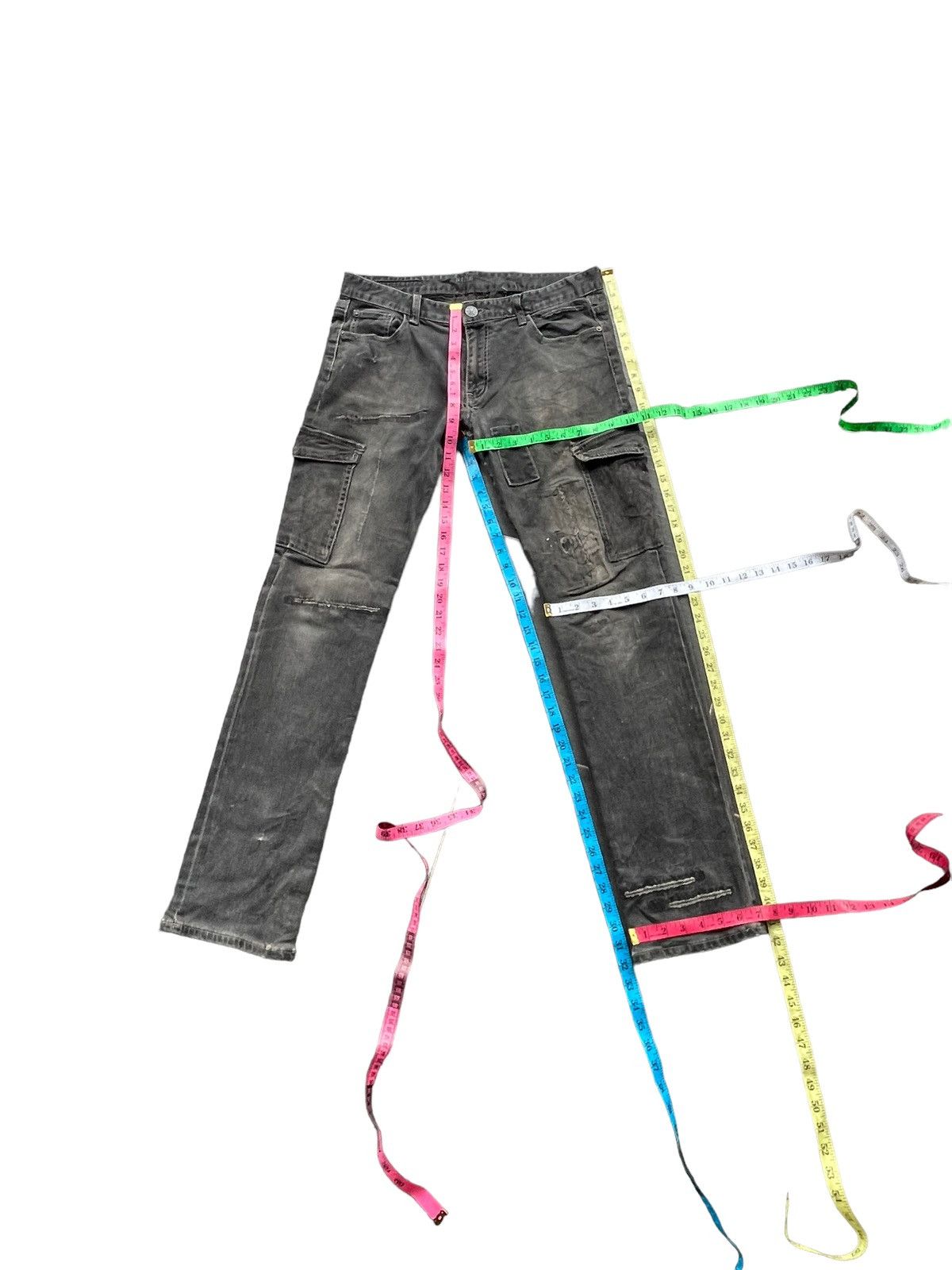 Japanese Brand Psgb group Distressed & Rework Denim Size US 34 / EU 50 - 22 Thumbnail