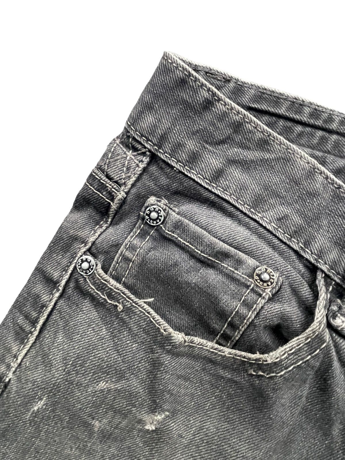 Japanese Brand Psgb group Distressed & Rework Denim Size US 34 / EU 50 - 8 Thumbnail