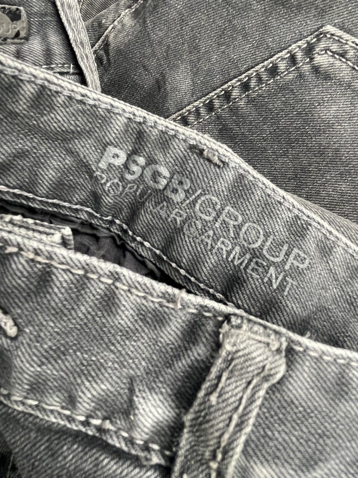 Japanese Brand Psgb group Distressed & Rework Denim Size US 34 / EU 50 - 17 Thumbnail