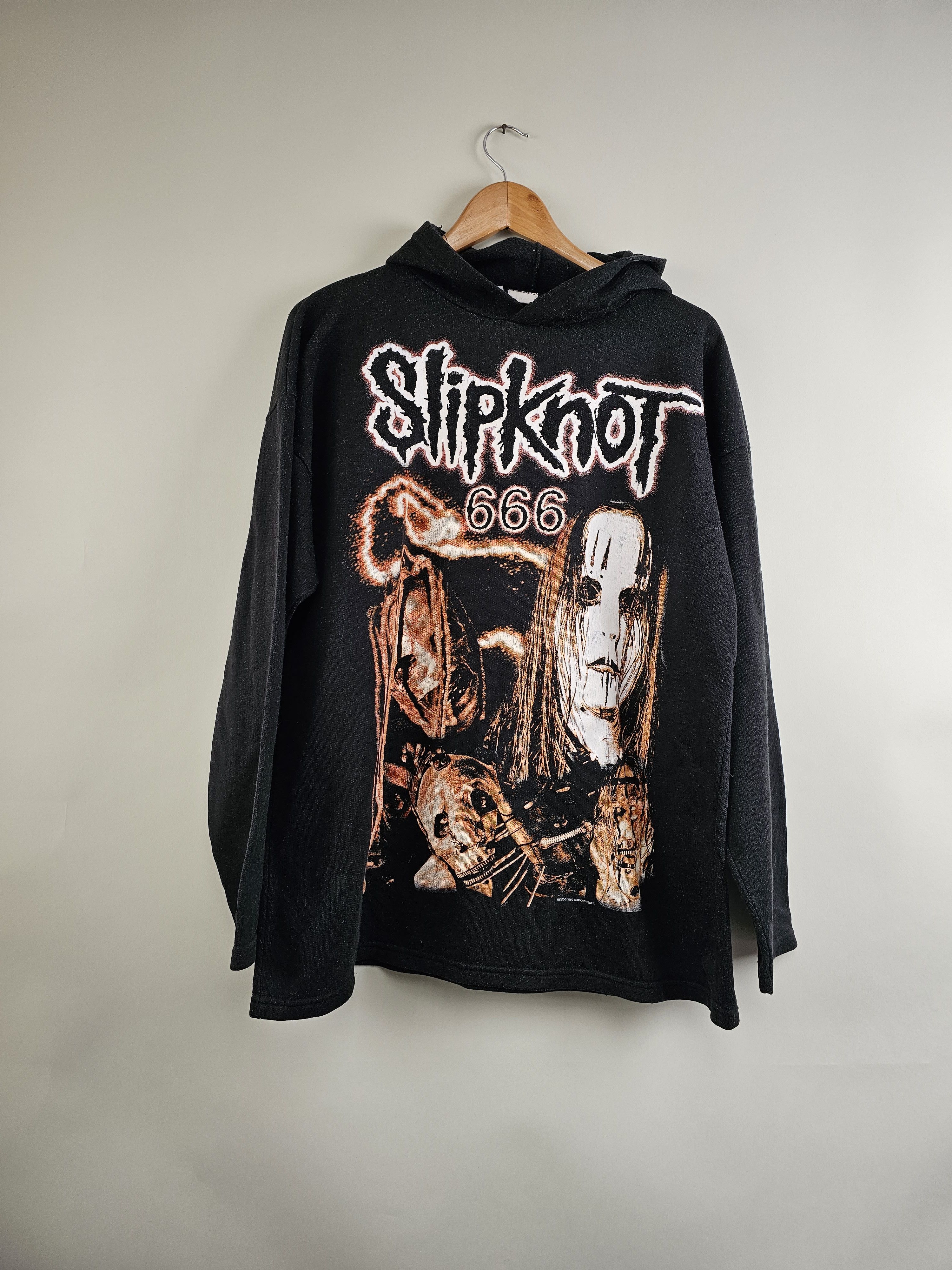 Band Tees × Slipknot × Vintage 2001 Slipknot Vintage Hoodie X Size US XL / EU 56 / 4 - 1 Thumbnail