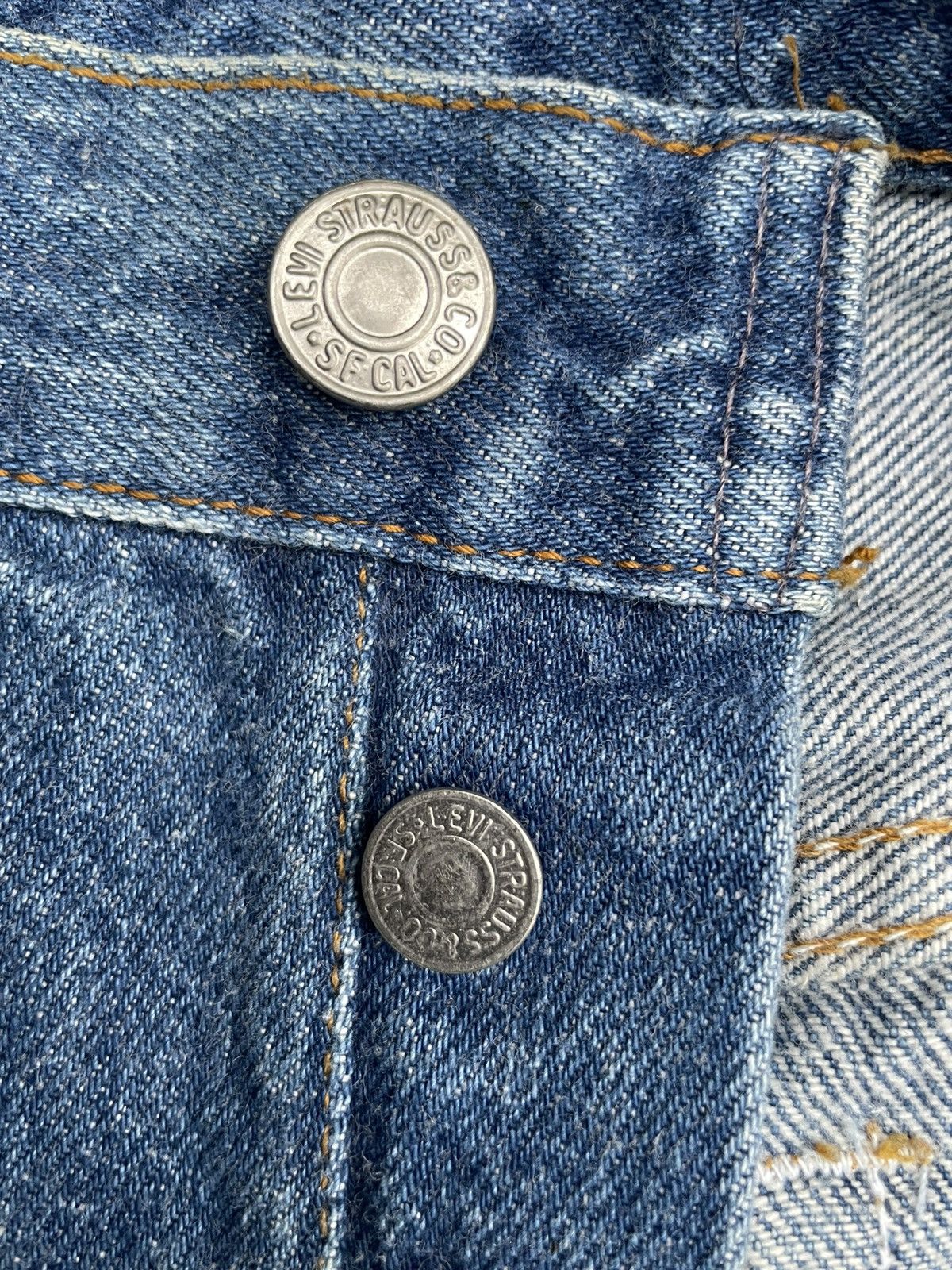 Levi's Vintage 1991 Levis 501XX e Usa Size US 30 / EU 46 - 21 Thumbnail