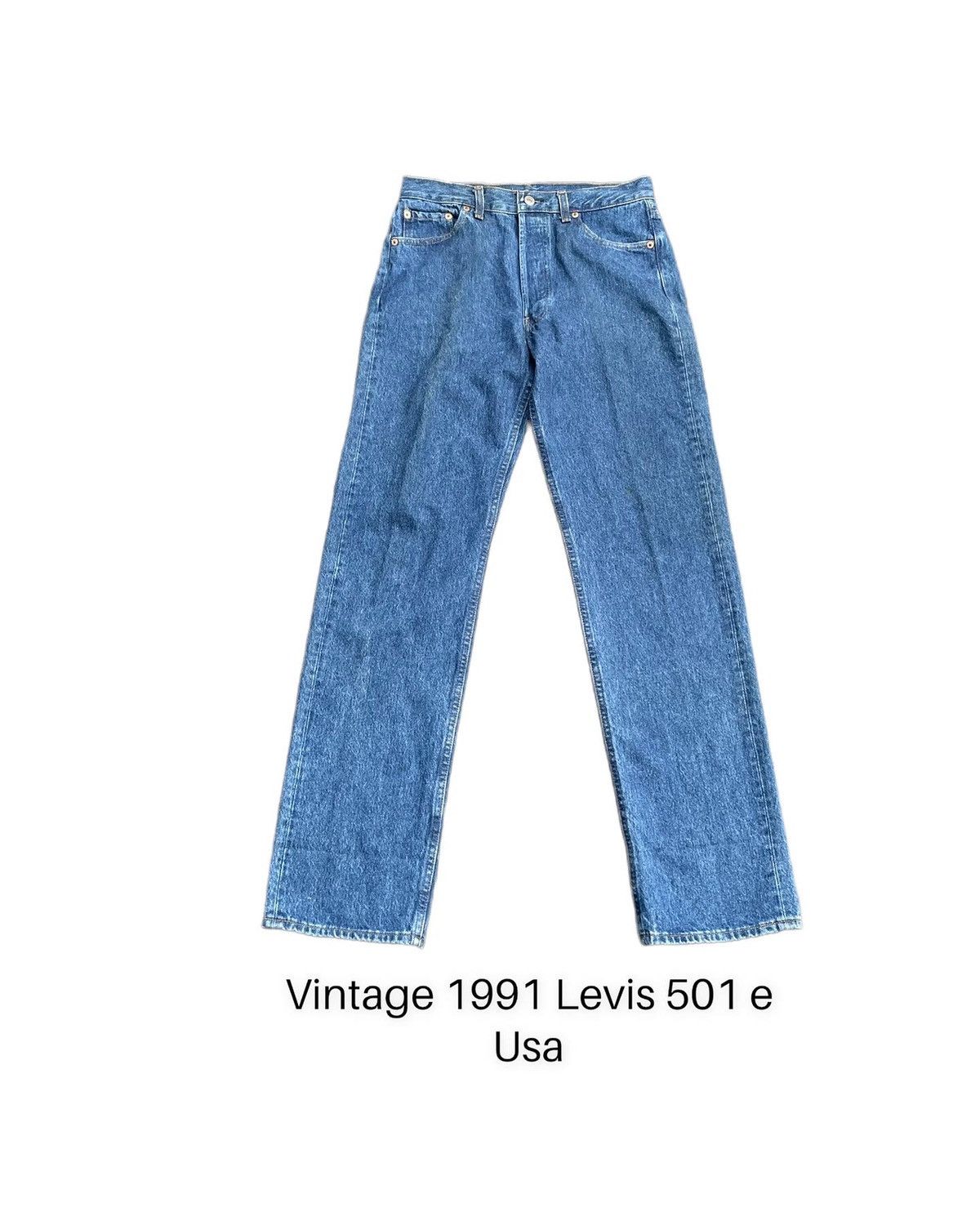 Levi's Vintage 1991 Levis 501XX e Usa Size US 30 / EU 46 - 1 Thumbnail