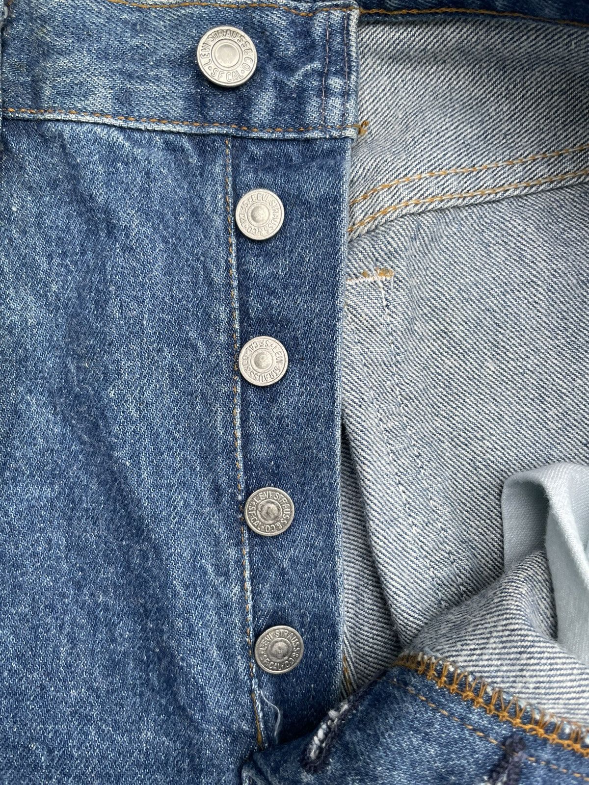 Levi's Vintage 1991 Levis 501XX e Usa Size US 30 / EU 46 - 22 Thumbnail