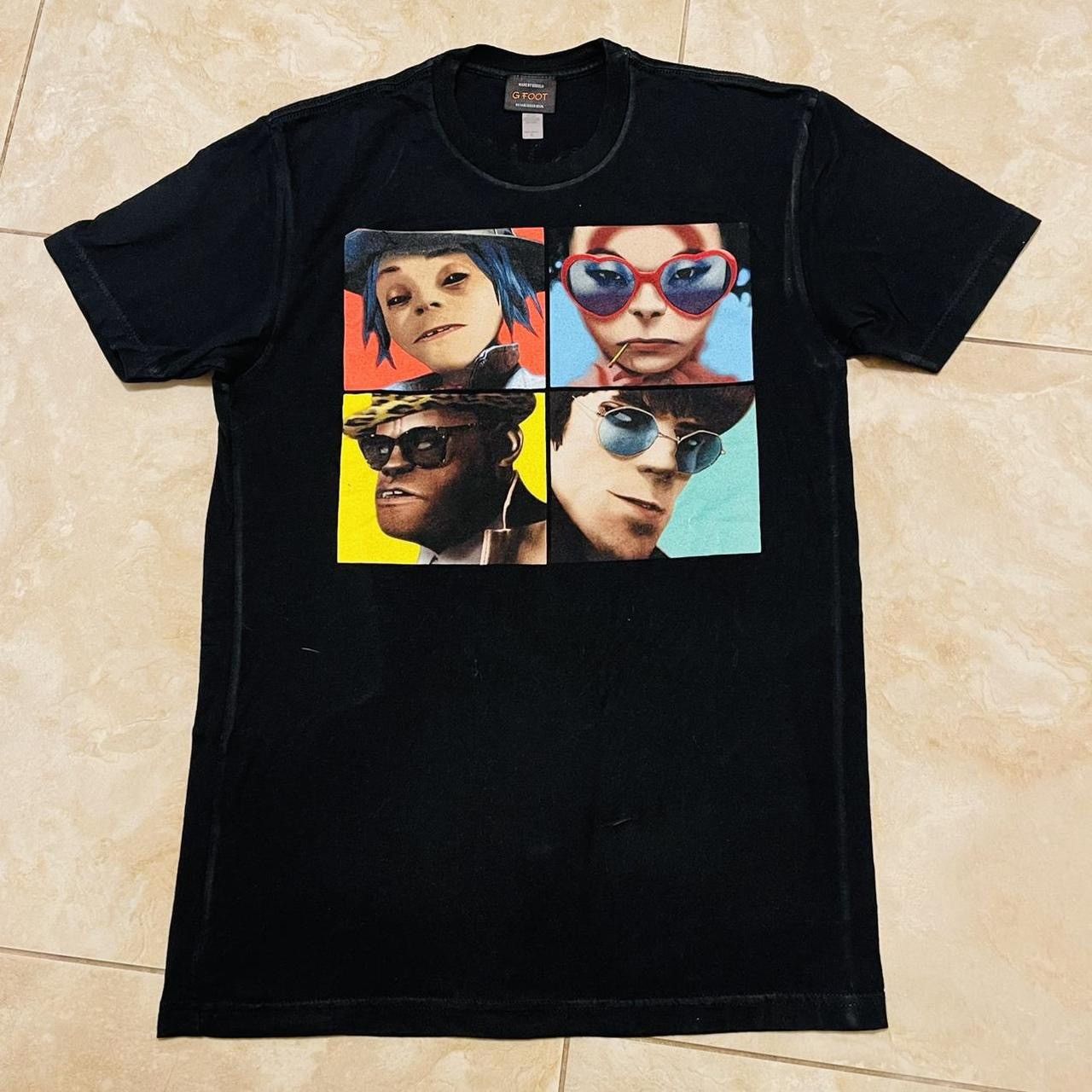 Band Tees ELECTRONIC RAP INDIE BAND GORILLAZ TOUR TEE! Size US S / EU 44-46 / 1 - 2 Thumbnail