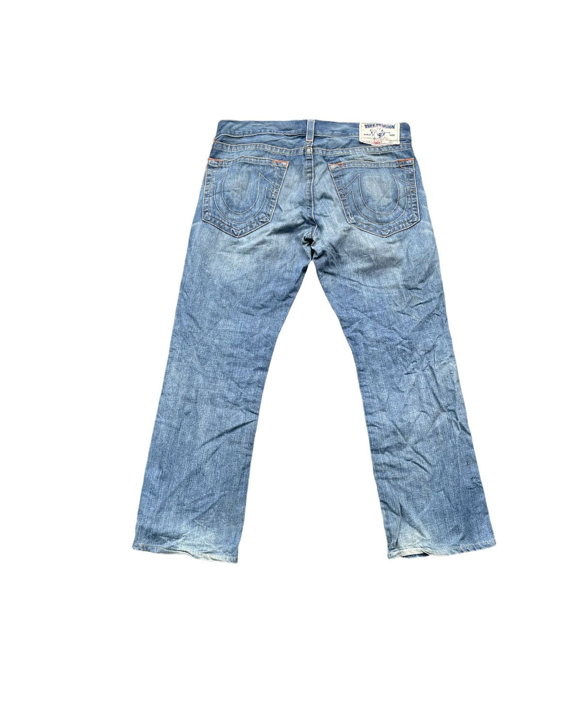 True Religion Vintage True Religion Aging Faded Wash Size US 36 / EU 52 - 10 Thumbnail