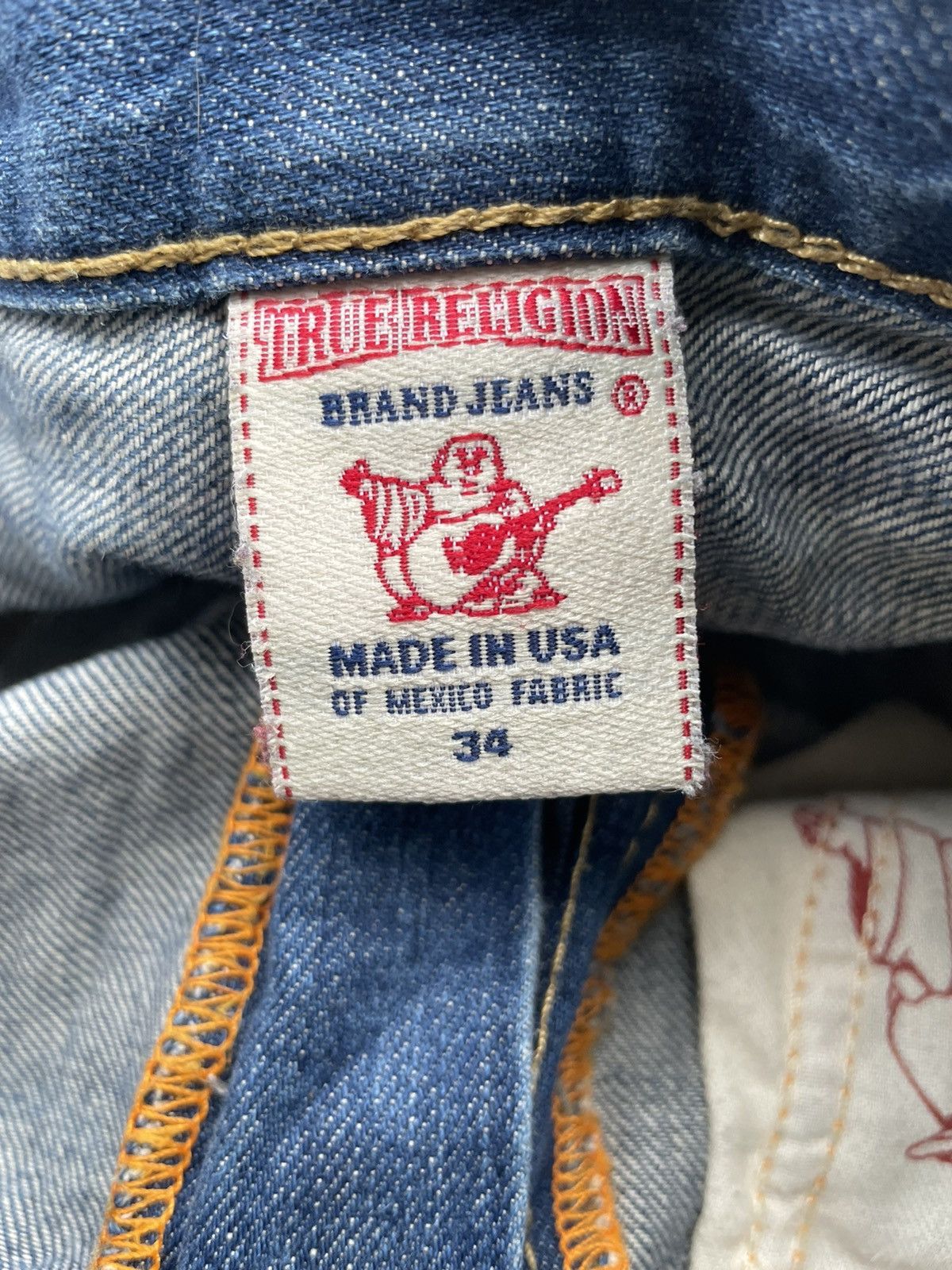 True Religion Vintage True Religion Aging Faded Wash Size US 36 / EU 52 - 18 Thumbnail