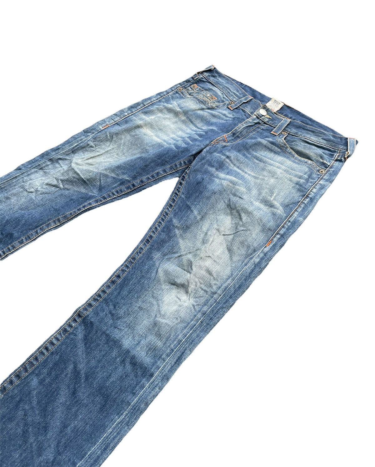 True Religion Vintage True Religion Aging Faded Wash Size US 36 / EU 52 - 3 Thumbnail