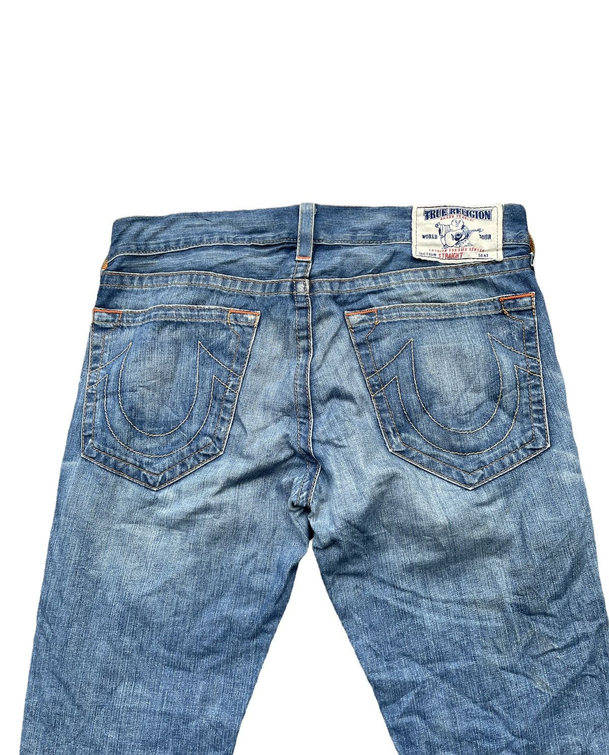 True Religion Vintage True Religion Aging Faded Wash Size US 36 / EU 52 - 11 Thumbnail