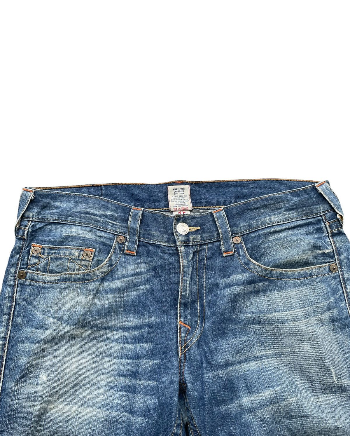 True Religion Vintage True Religion Aging Faded Wash Size US 36 / EU 52 - 7 Thumbnail