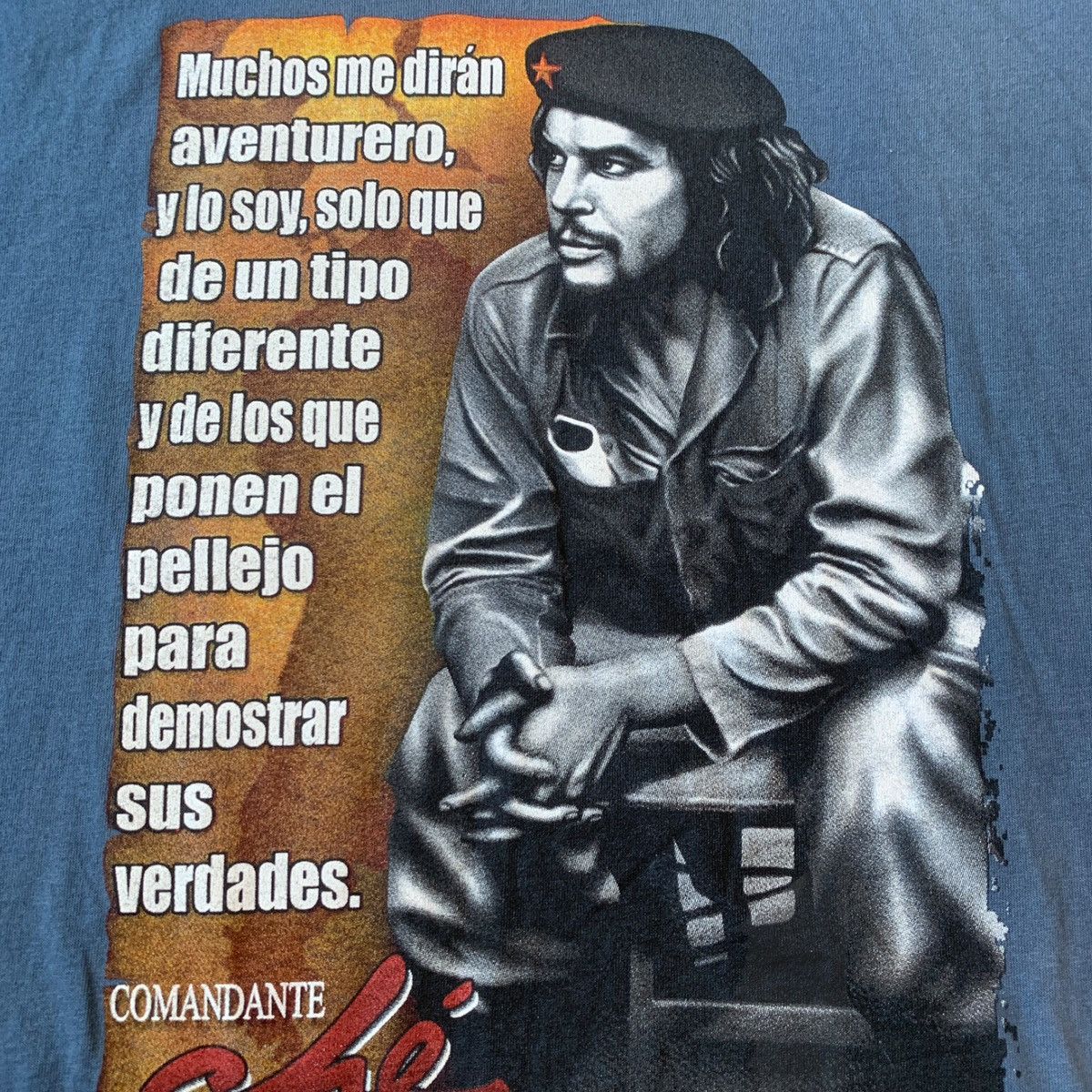 Rap Tees × Vintage Vintage Che Guevara Rap T Shirt NOS 90s Y2K Tzol Kin Size US L / EU 52-54 / 3 - 2 Thumbnail