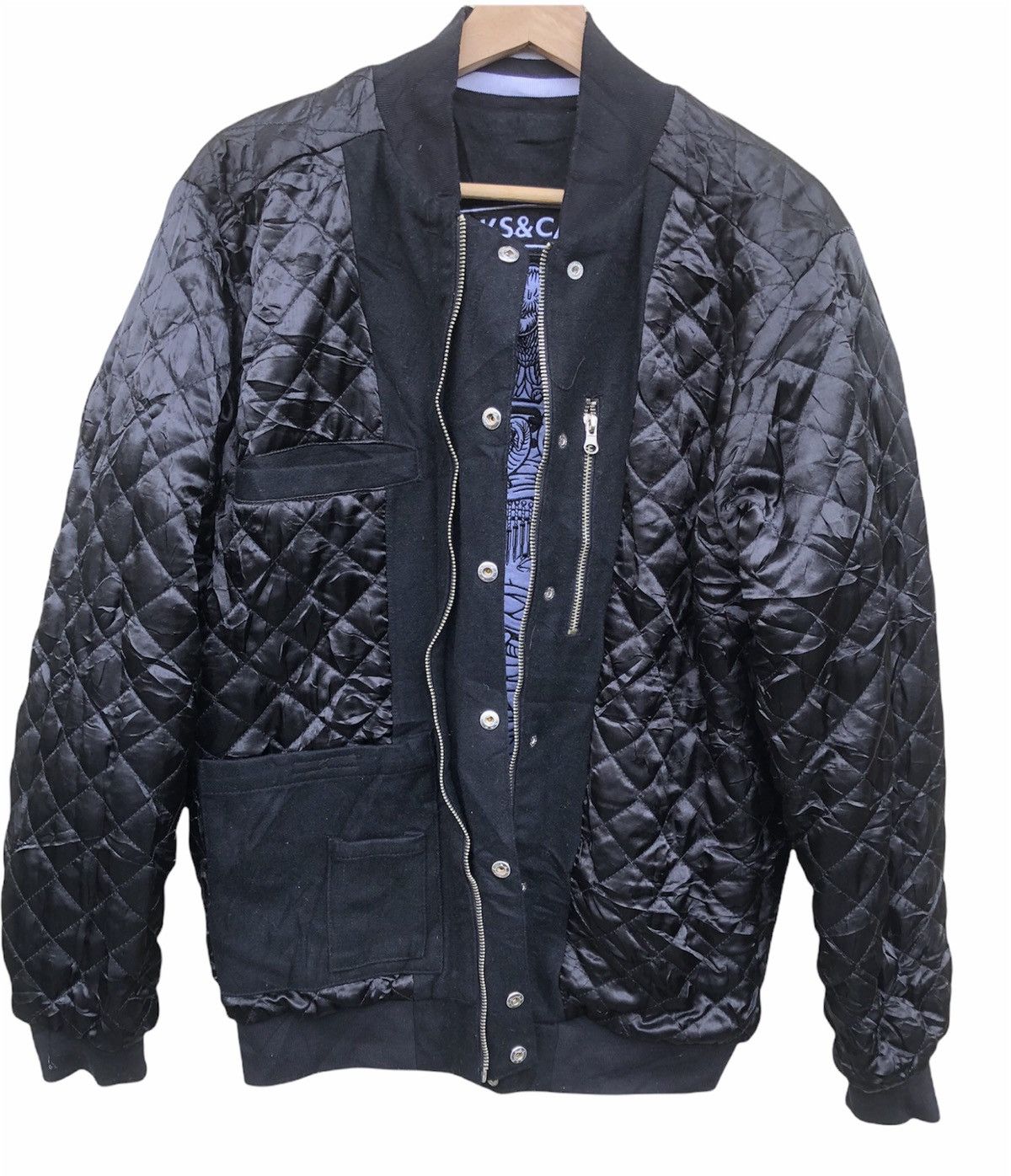 Crooks & Castles Vintage 90s🔥Crooks&Castles🔥Big Logo Varsity Leather jacket Size US M / EU 48-50 / 2 - 11 Thumbnail