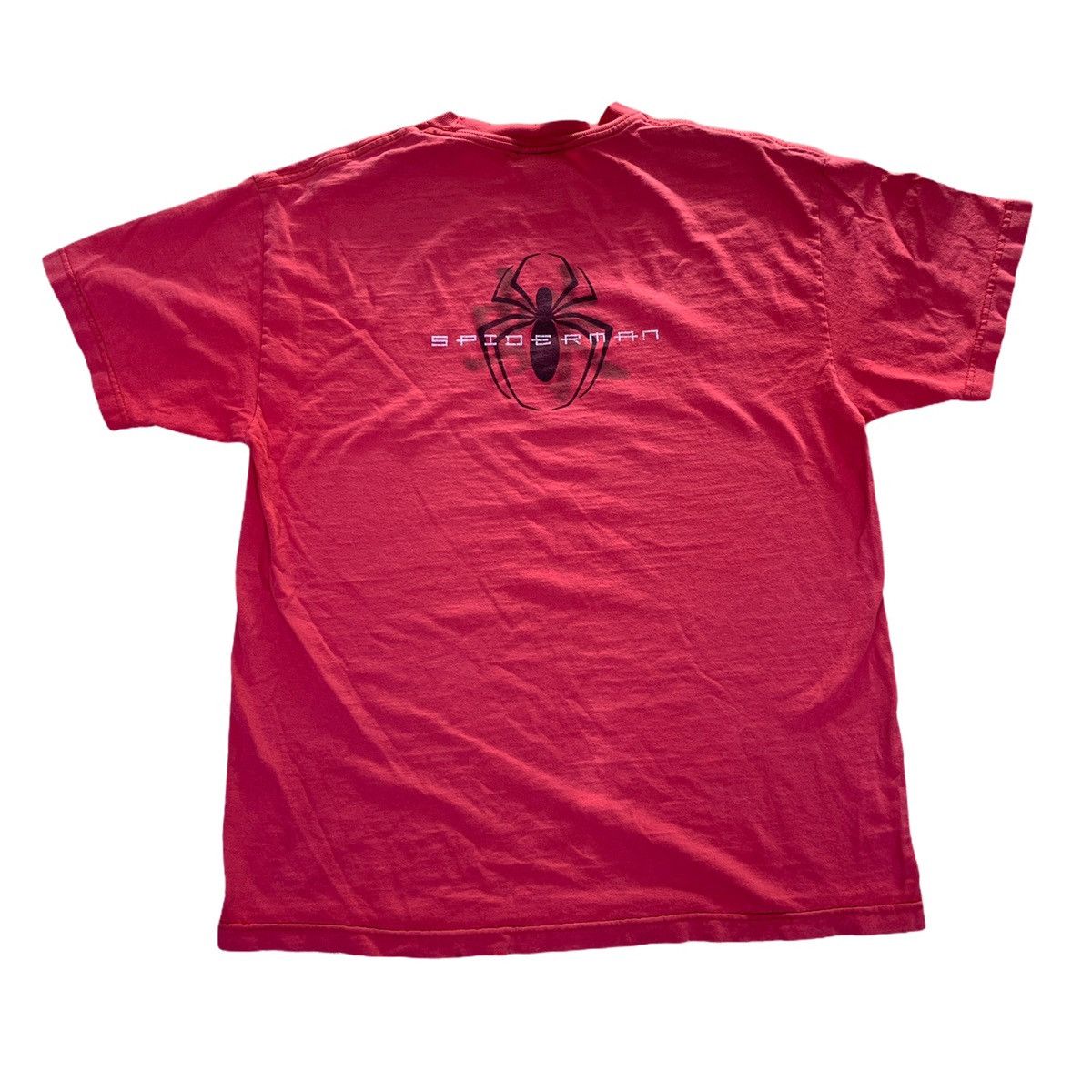 Cartoon Network × Vintage Vintage 2002 Y2K Spider Man Movie Distressed T Shirt Size US L / EU 52-54 / 3 - 2 Thumbnail
