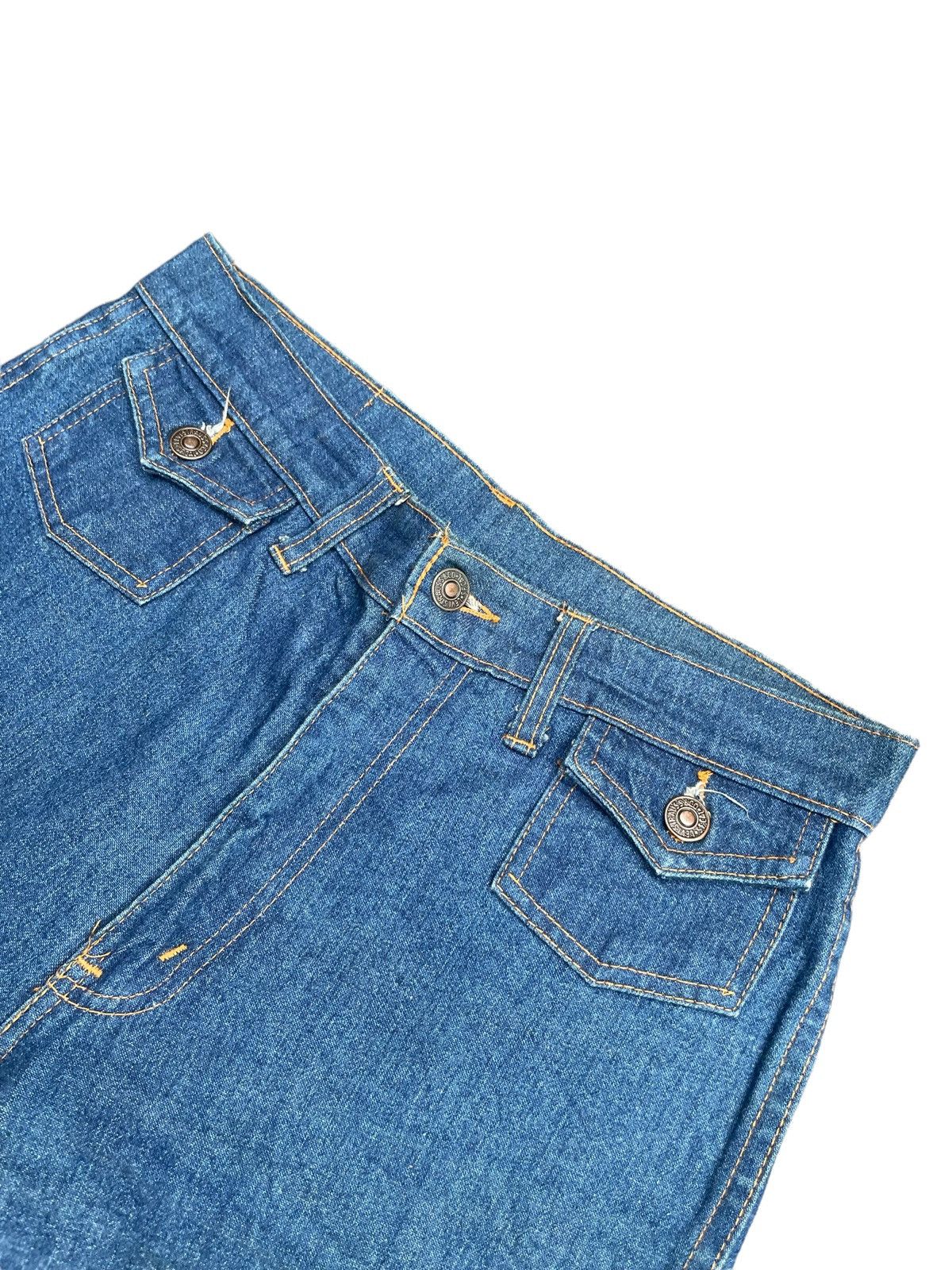 Levi's Vintage 1976 Levis 617 e Black Label Wide Leg Size US 31 - 5 Thumbnail