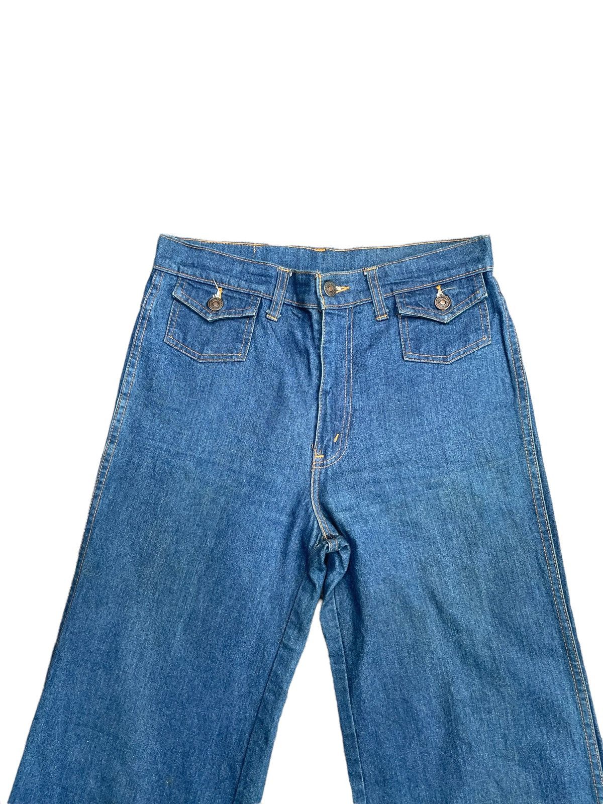 Levi's Vintage 1976 Levis 617 e Black Label Wide Leg Size US 31 - 4 Thumbnail