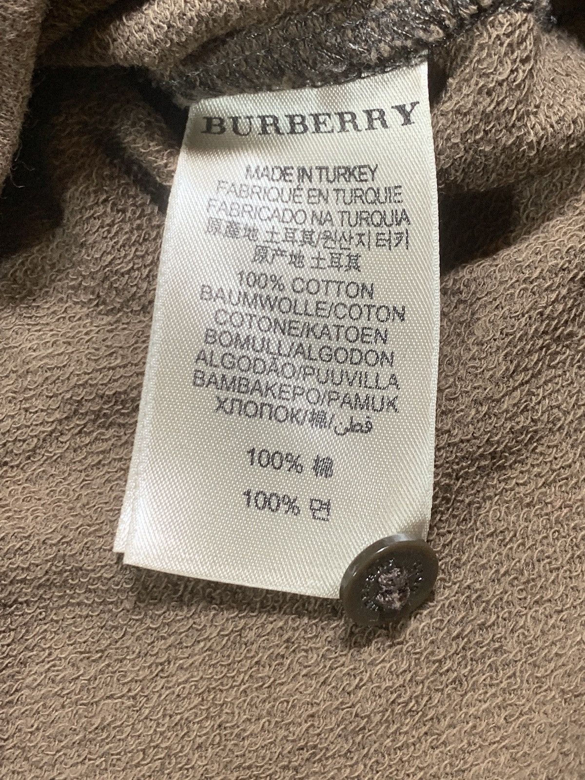 Burberry × Burberry Prorsum × Vintage Burberry Brit Button Up Shirt Sun Faded Soft Cotton Size US XL / EU 56 / 4 - 9 Thumbnail