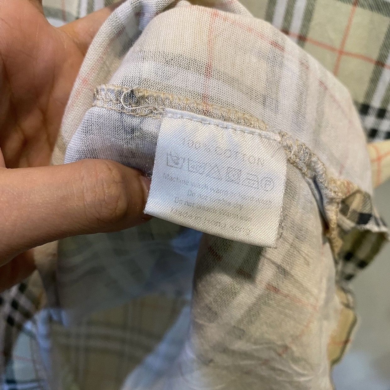 Burberry Burbery London Nova Check Polo Short Sleeve Size US L / EU 52-54 / 3 - 8 Thumbnail