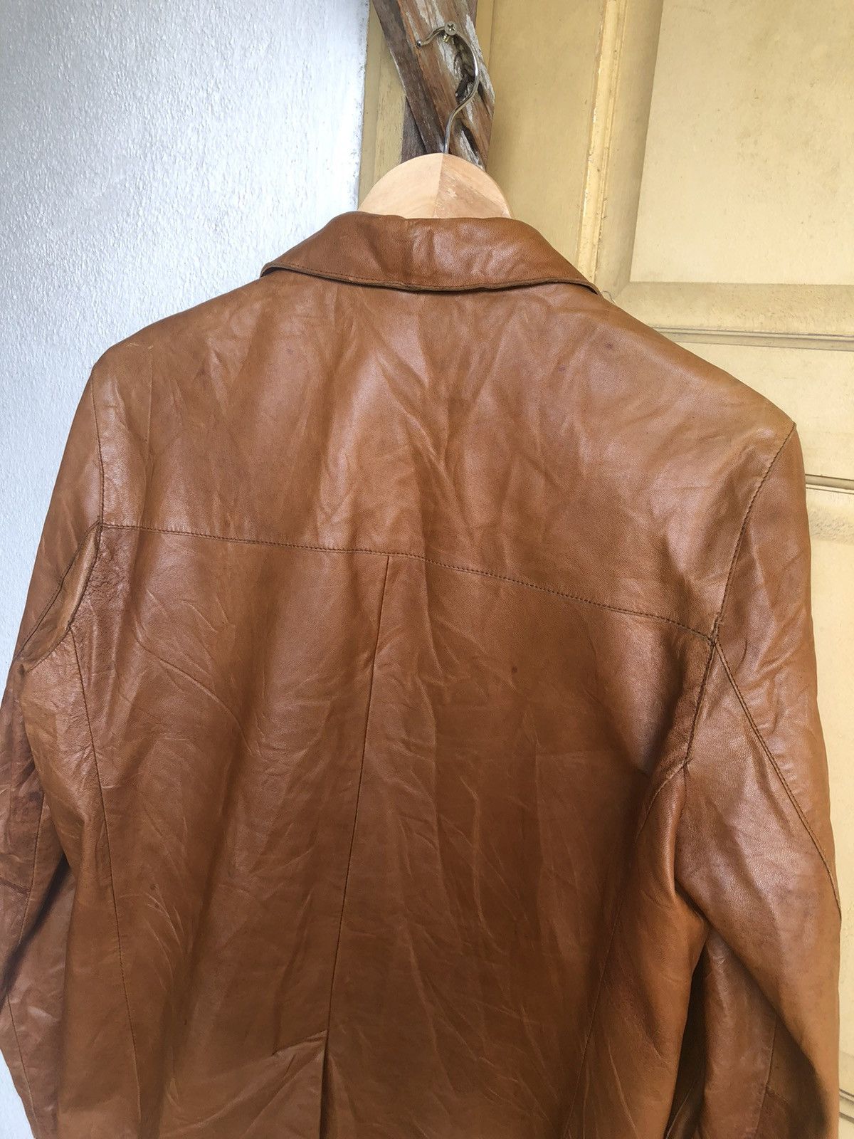 Eddie Bauer Vintage Eddie Bauer Genuine Lamb Leather Blazer Jackets Size US S / EU 44-46 / 1 - 17 Thumbnail