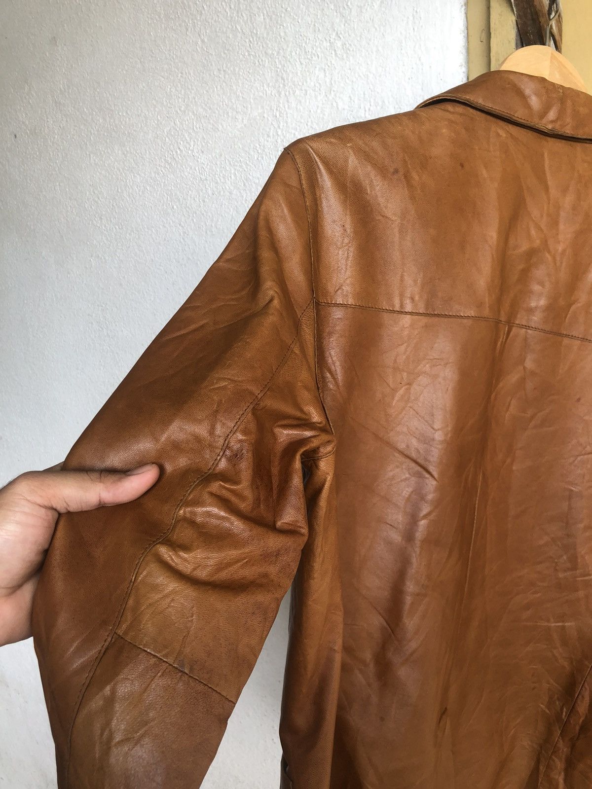 Eddie Bauer Vintage Eddie Bauer Genuine Lamb Leather Blazer Jackets Size US S / EU 44-46 / 1 - 19 Thumbnail