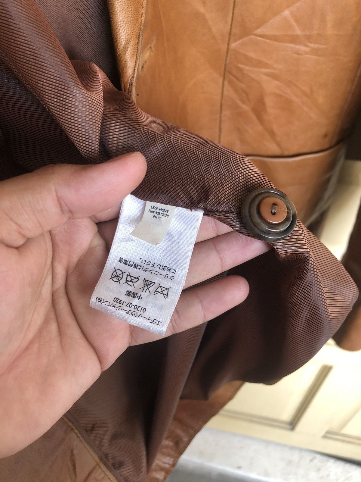 Eddie Bauer Vintage Eddie Bauer Genuine Lamb Leather Blazer Jackets Size US S / EU 44-46 / 1 - 7 Thumbnail
