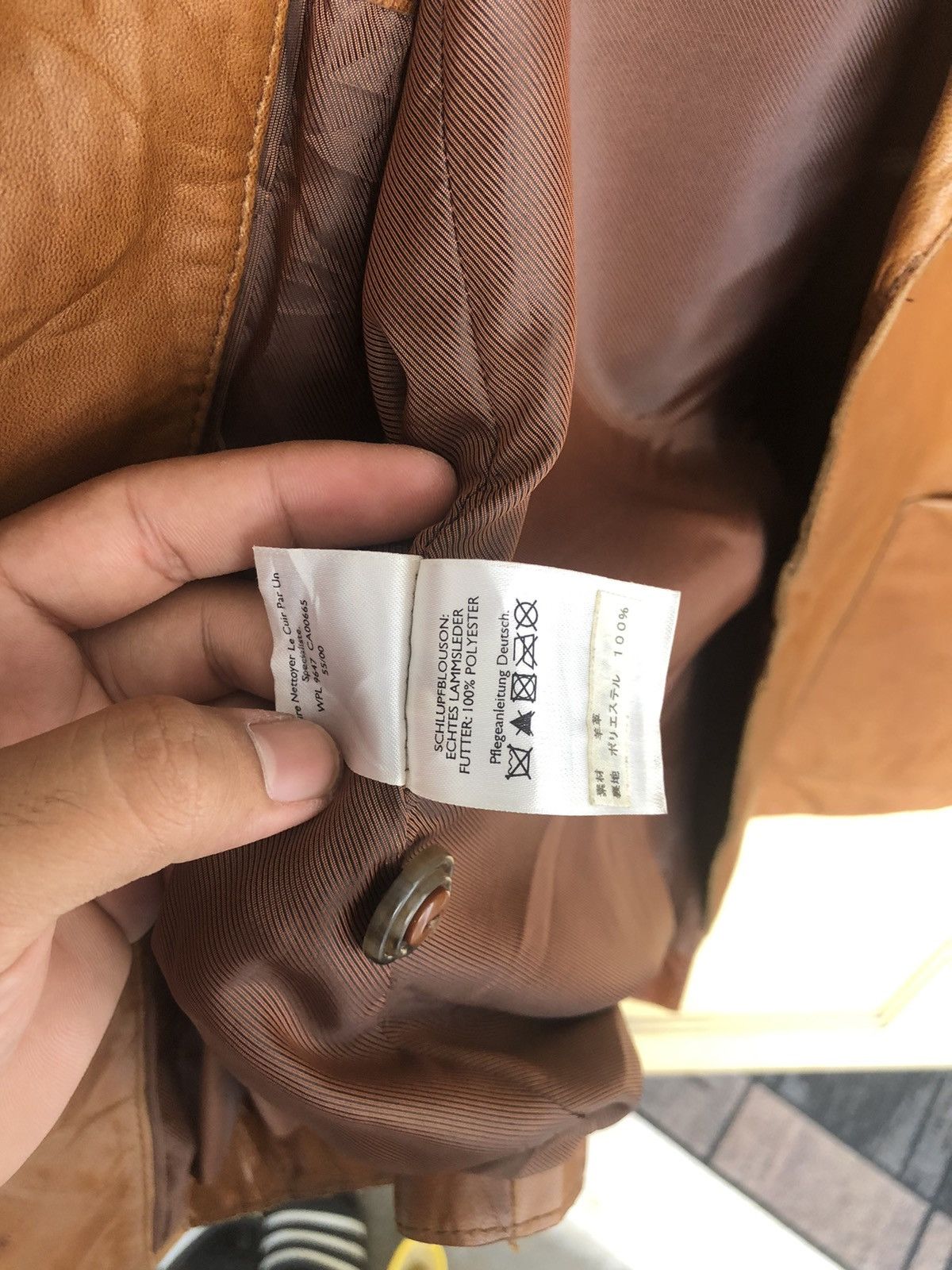 Eddie Bauer Vintage Eddie Bauer Genuine Lamb Leather Blazer Jackets Size US S / EU 44-46 / 1 - 8 Thumbnail