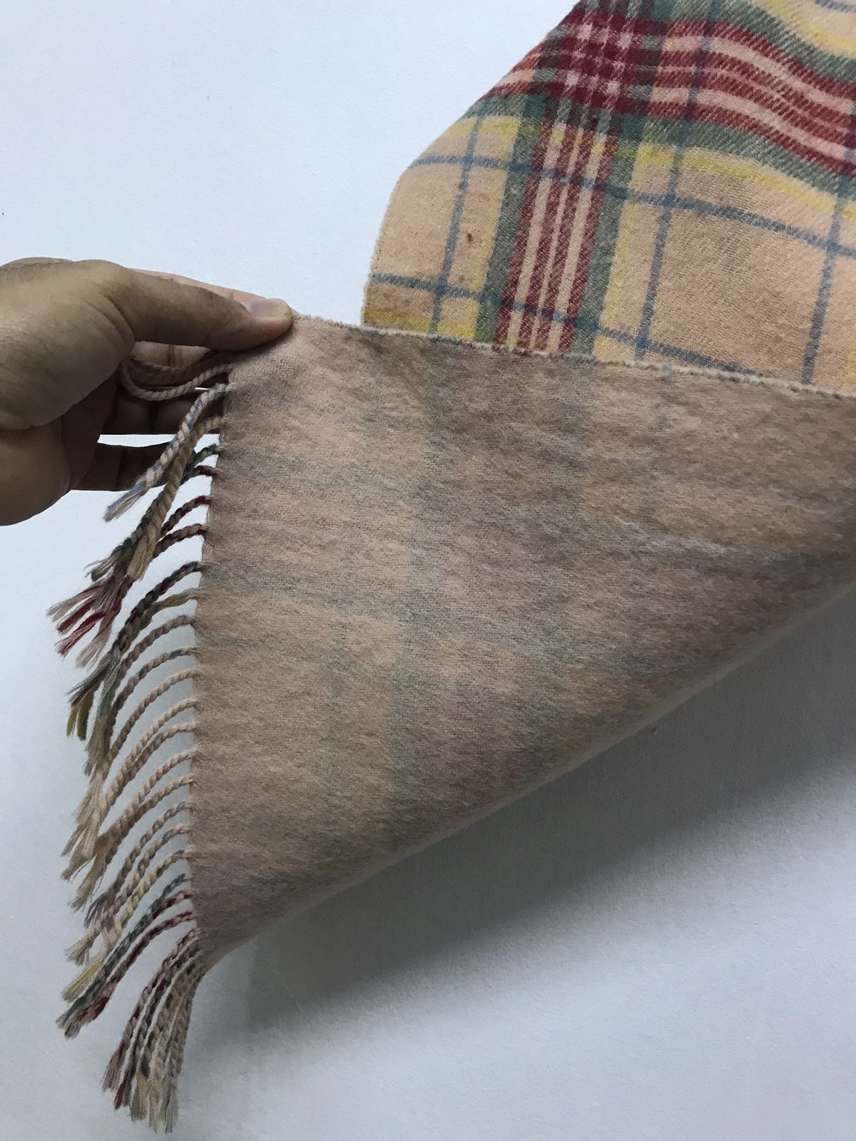 Japanese Brand Sultan & Shah by Topkapi Wool Cashmere Scarf Size ONE SIZE - 7 Thumbnail