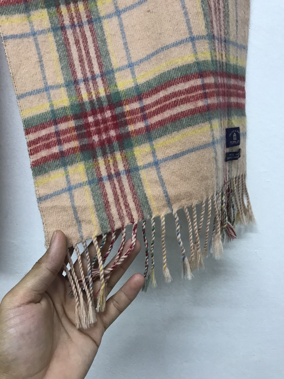 Japanese Brand Sultan & Shah by Topkapi Wool Cashmere Scarf Size ONE SIZE - 4 Thumbnail