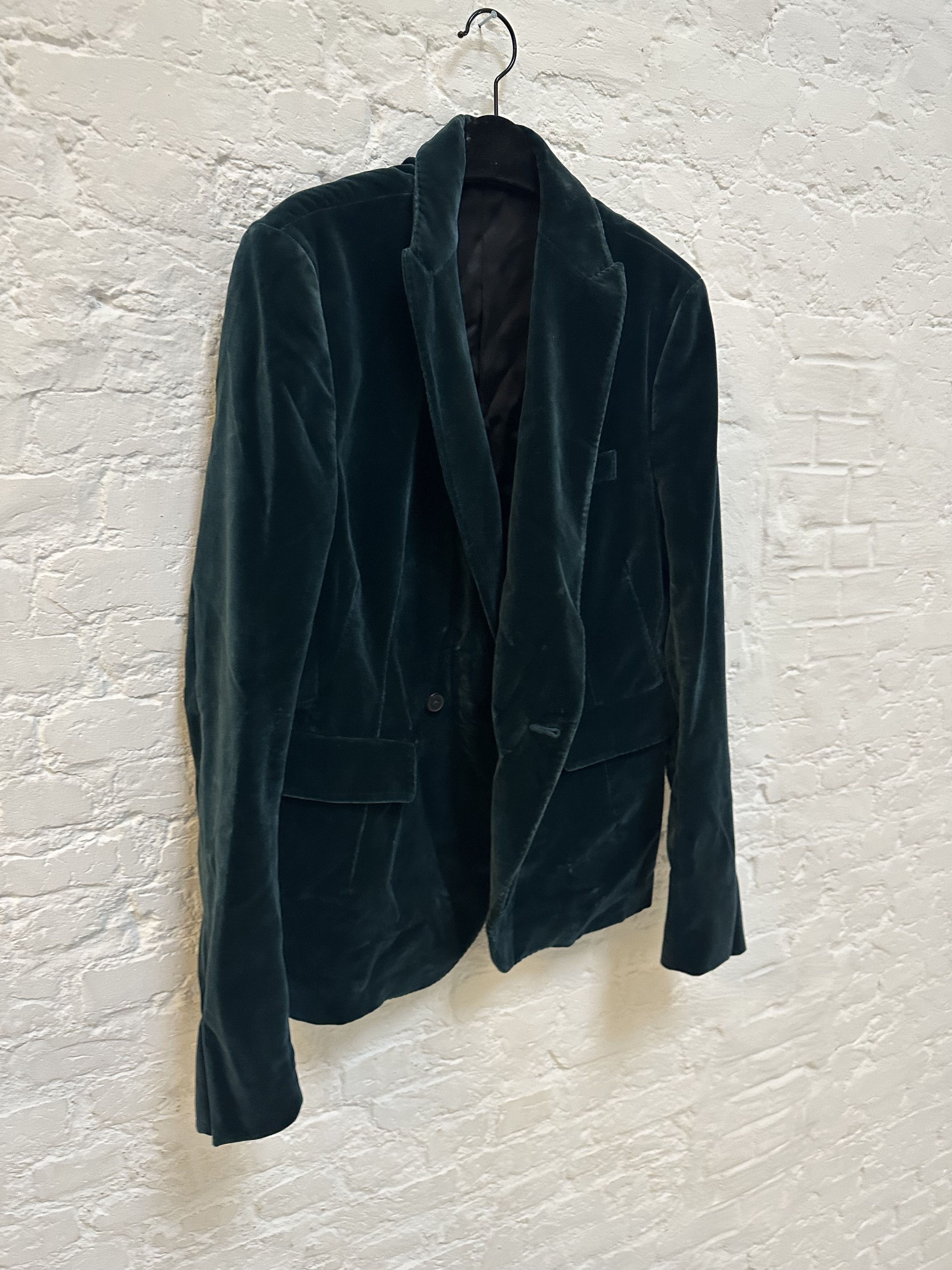 Haider Ackermann Velvet Blazer Size XL Size 54L - 2 Thumbnail