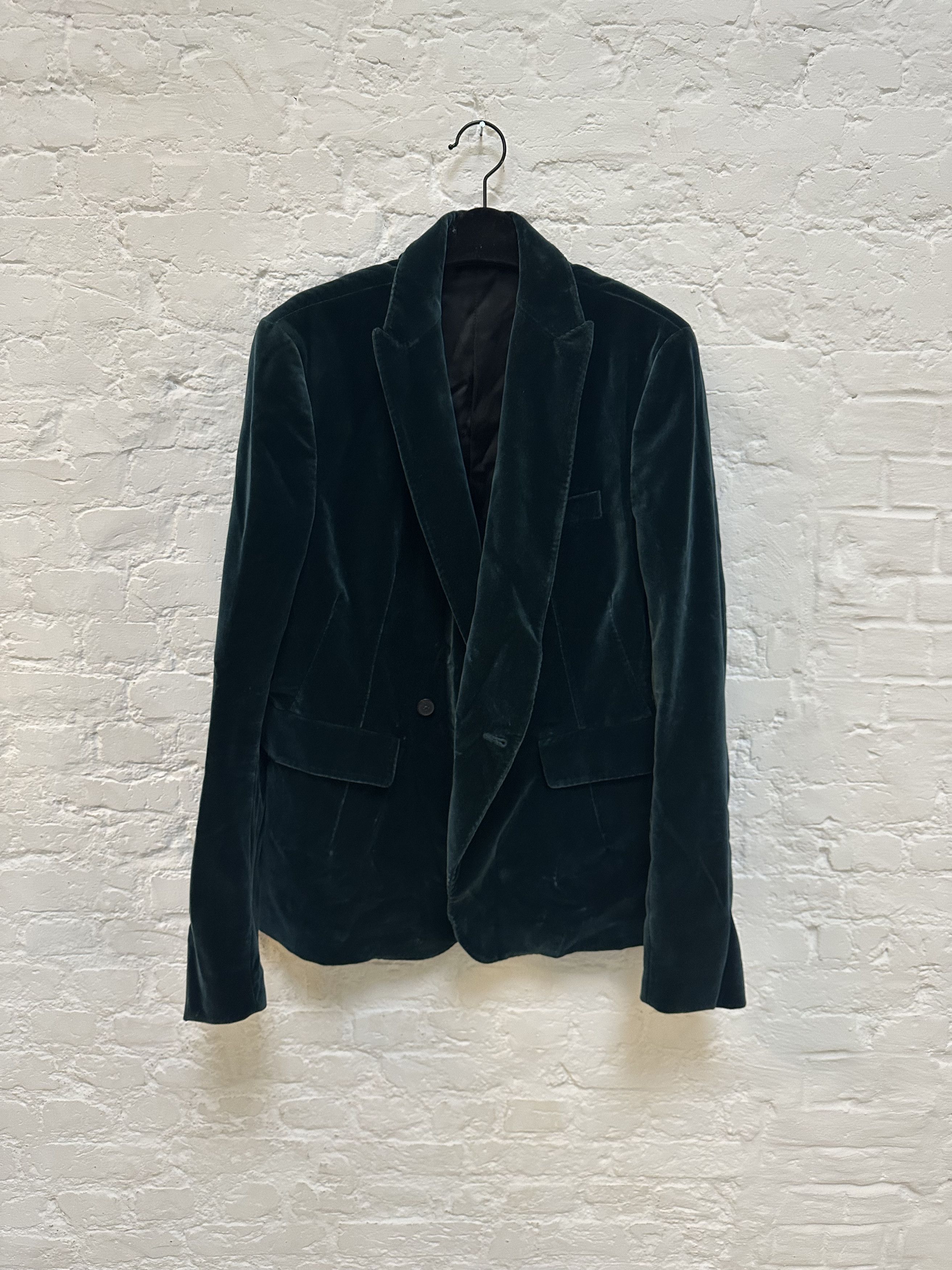 Haider Ackermann Velvet Blazer Size XL Size 54L - 1 Thumbnail