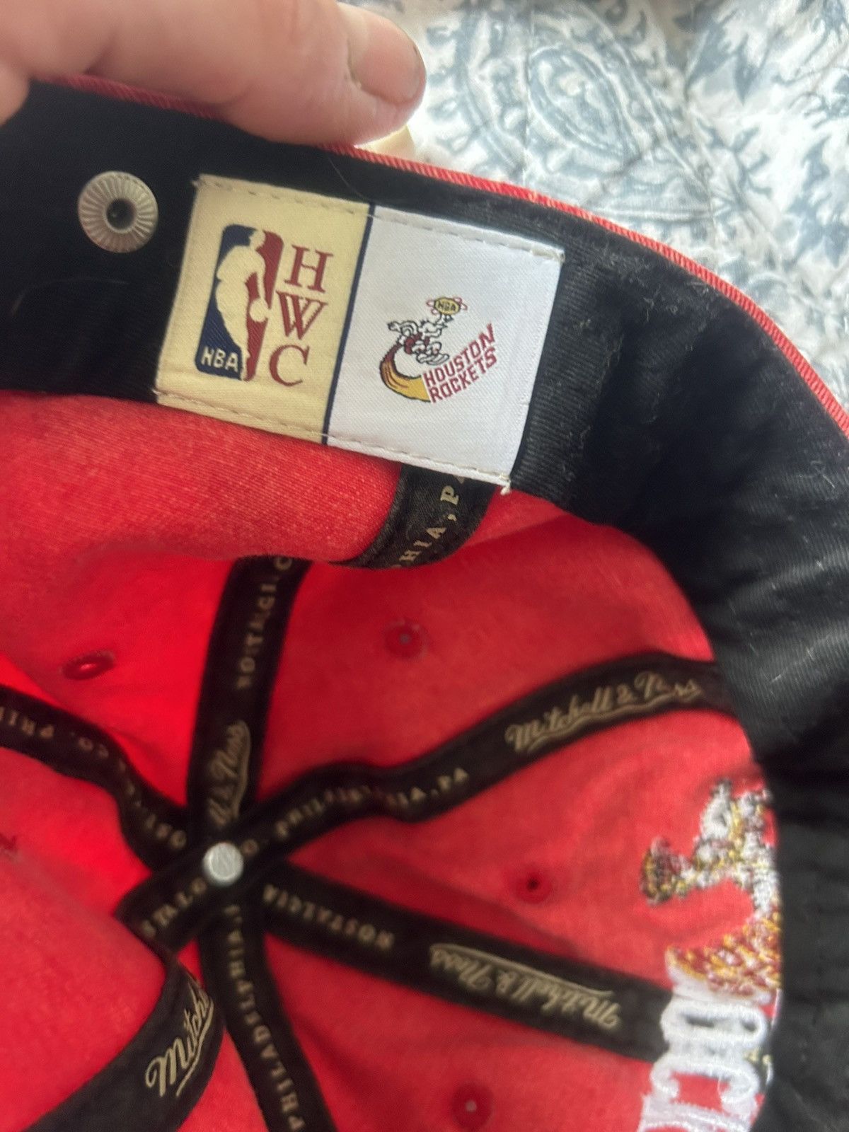 Mitchell & Ness × NBA Mitchell & ness Houston rockets hat Size ONE SIZE - 6 Thumbnail