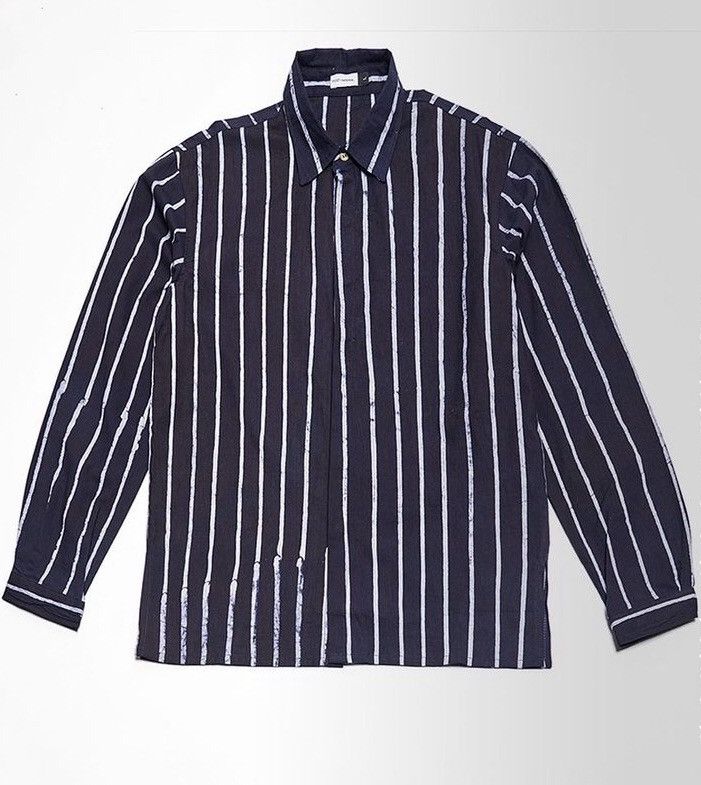 image of Post Imperial Post-Imperial Shirt in Navy, Men's (Size Large)