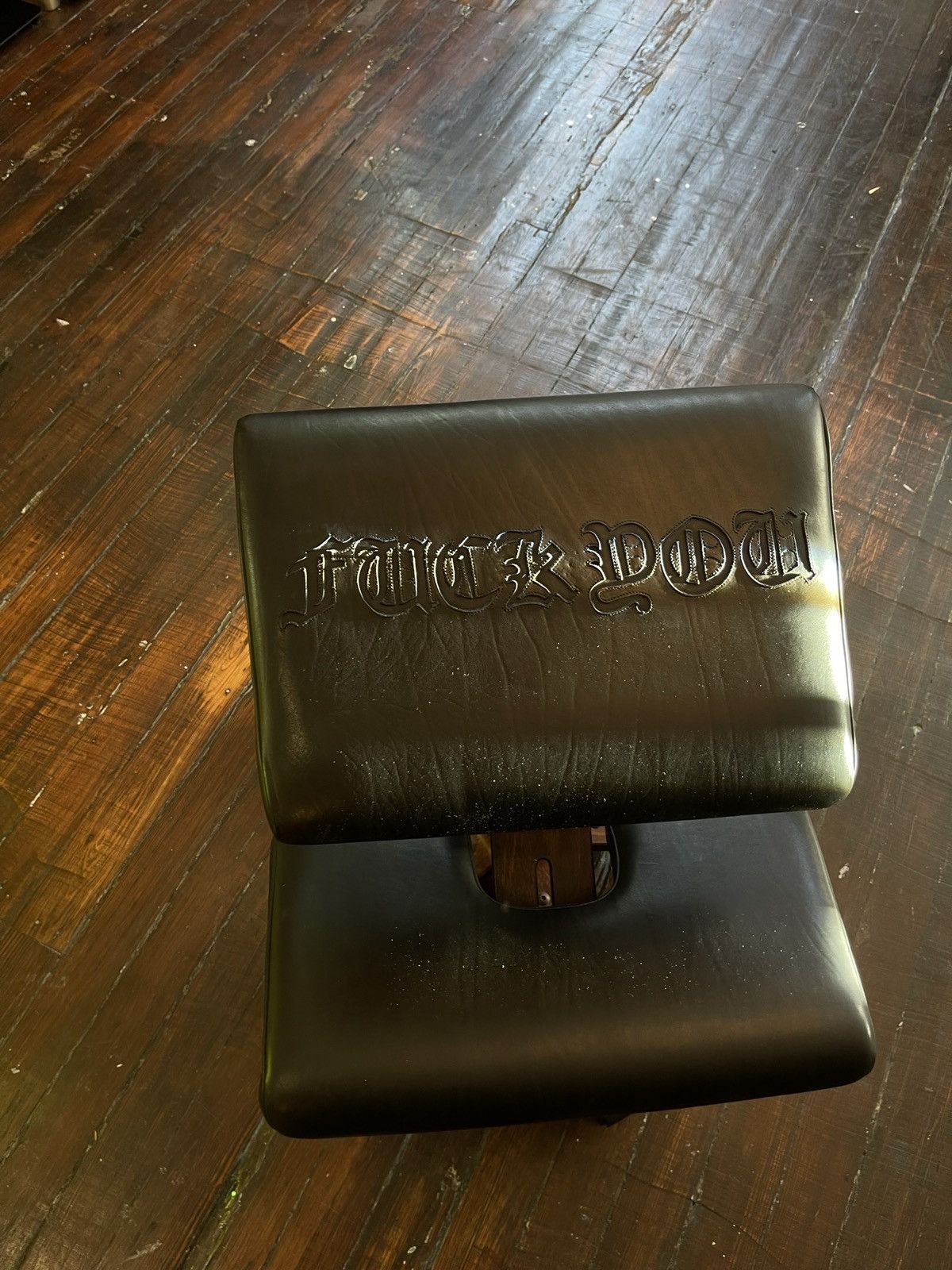 Chrome Hearts CHROME HEARTS 1/1 FUCKYOU TATTOO CHAIR STOOL 4Gseller Size ONE SIZE - 15 Thumbnail