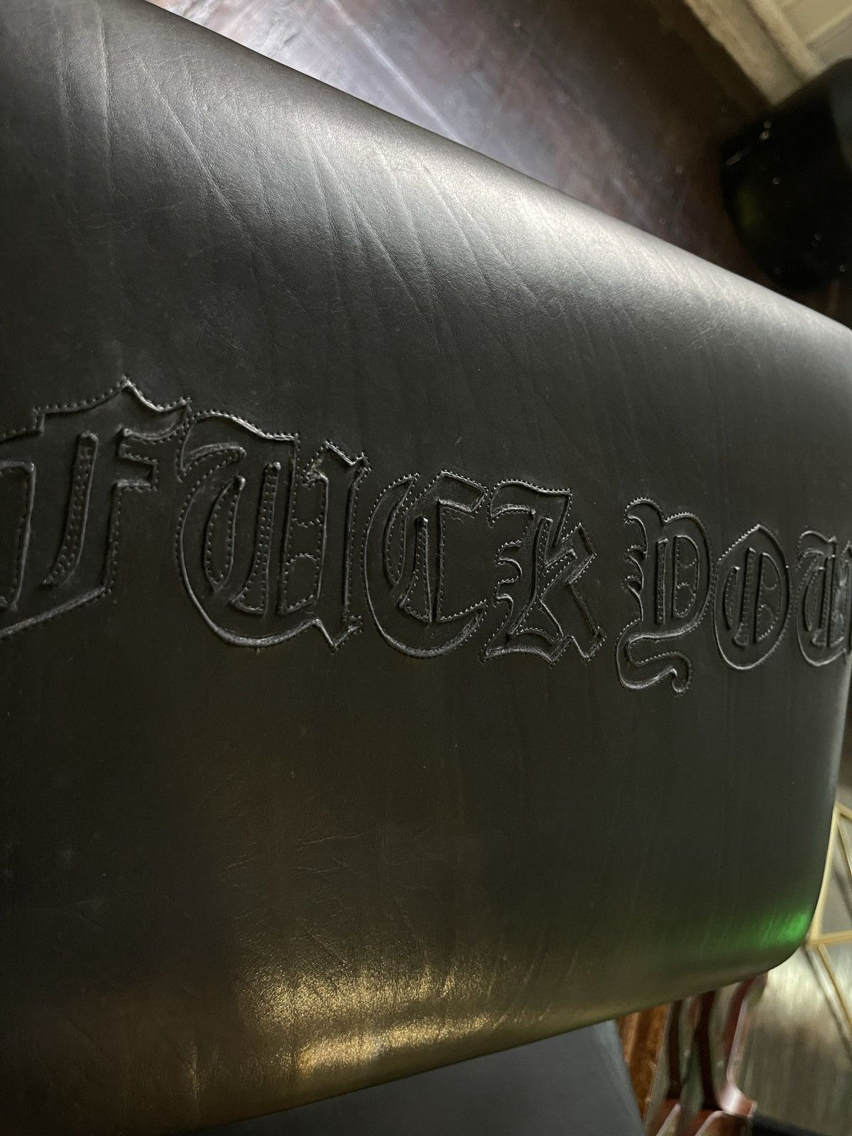Chrome Hearts CHROME HEARTS 1/1 FUCKYOU TATTOO CHAIR STOOL 4Gseller Size ONE SIZE - 2 Thumbnail