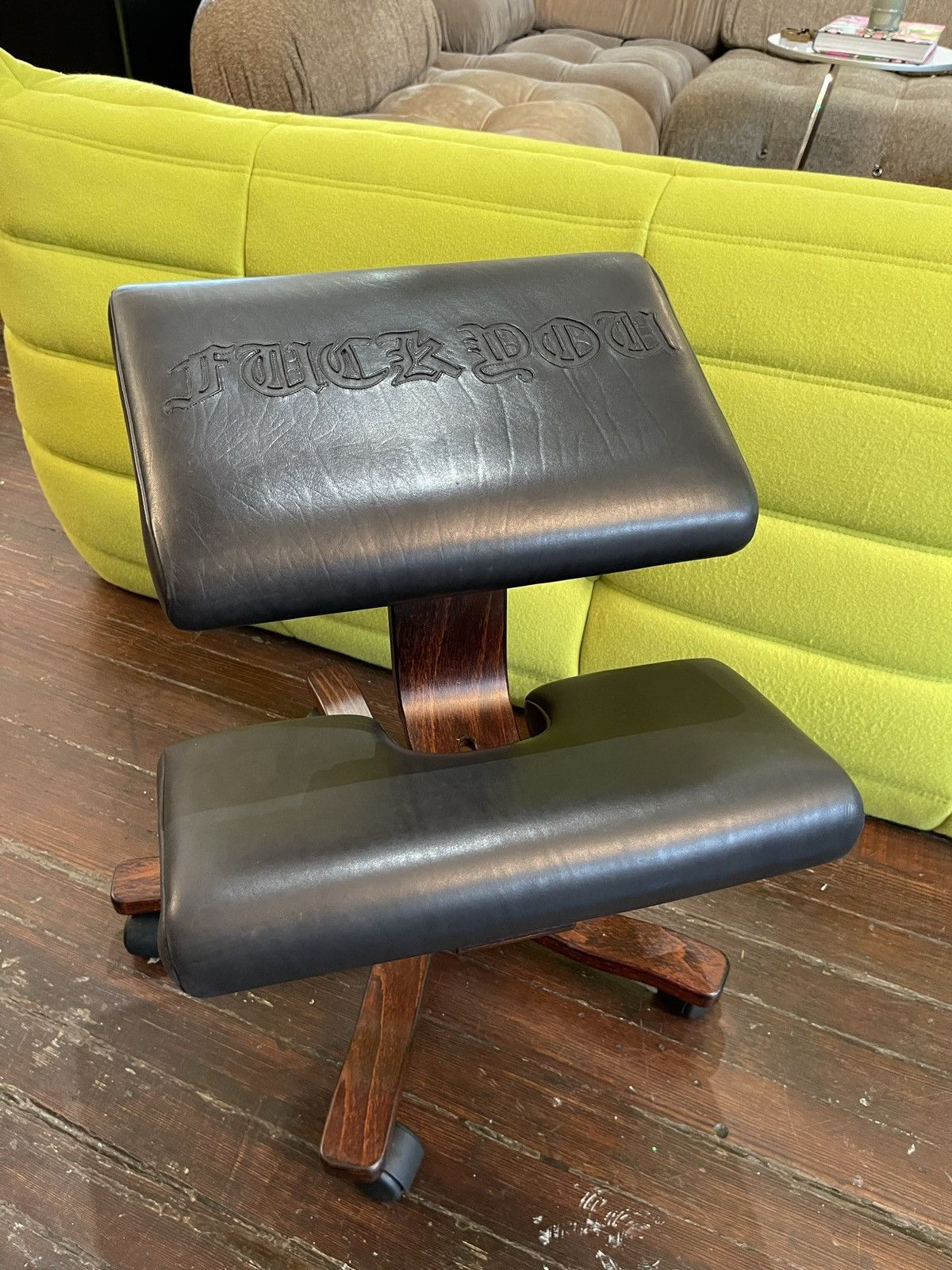Chrome Hearts CHROME HEARTS 1/1 FUCKYOU TATTOO CHAIR STOOL 4Gseller Size ONE SIZE - 5 Thumbnail