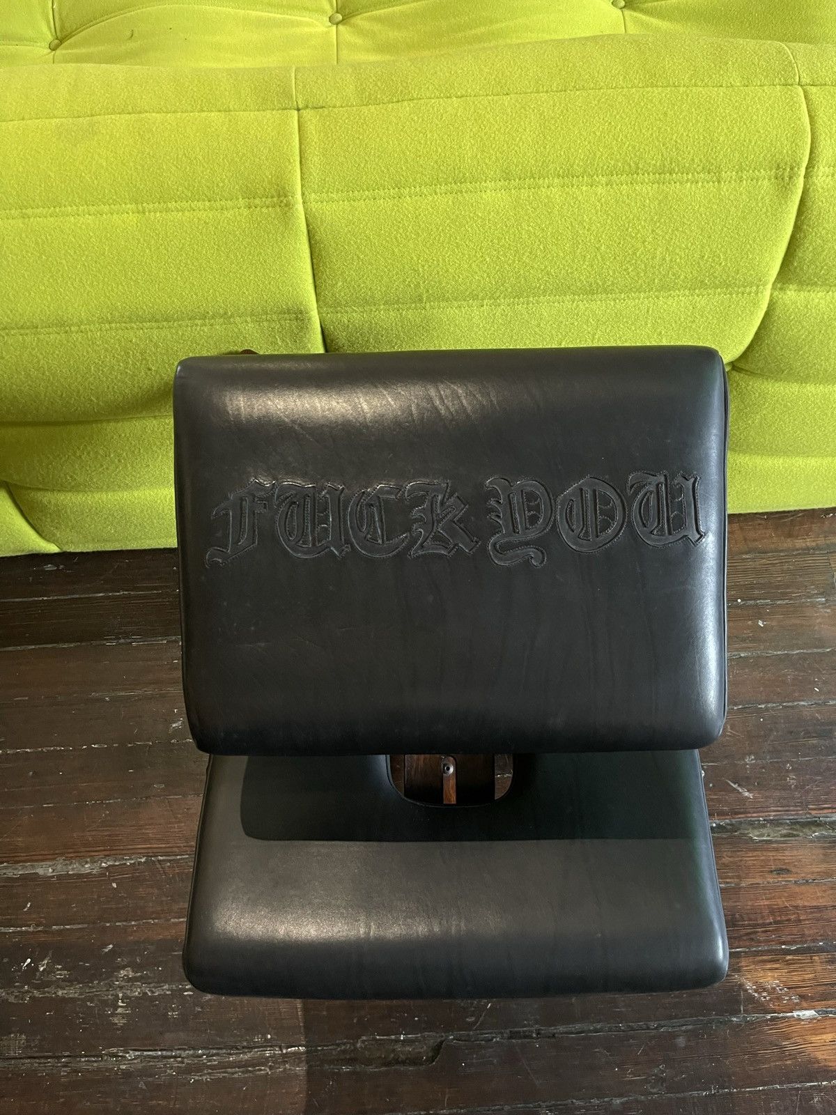 Chrome Hearts CHROME HEARTS 1/1 FUCKYOU TATTOO CHAIR STOOL 4Gseller Size ONE SIZE - 4 Thumbnail