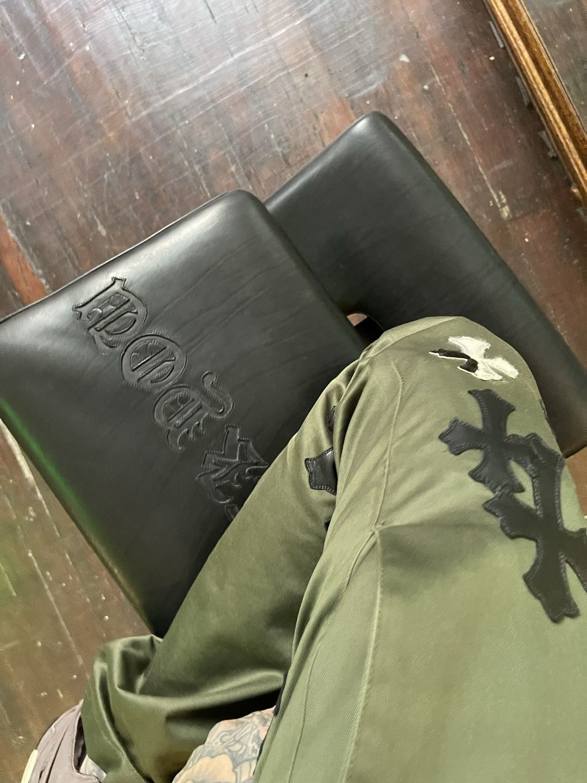Chrome Hearts CHROME HEARTS 1/1 FUCKYOU TATTOO CHAIR STOOL 4Gseller Size ONE SIZE - 19 Thumbnail