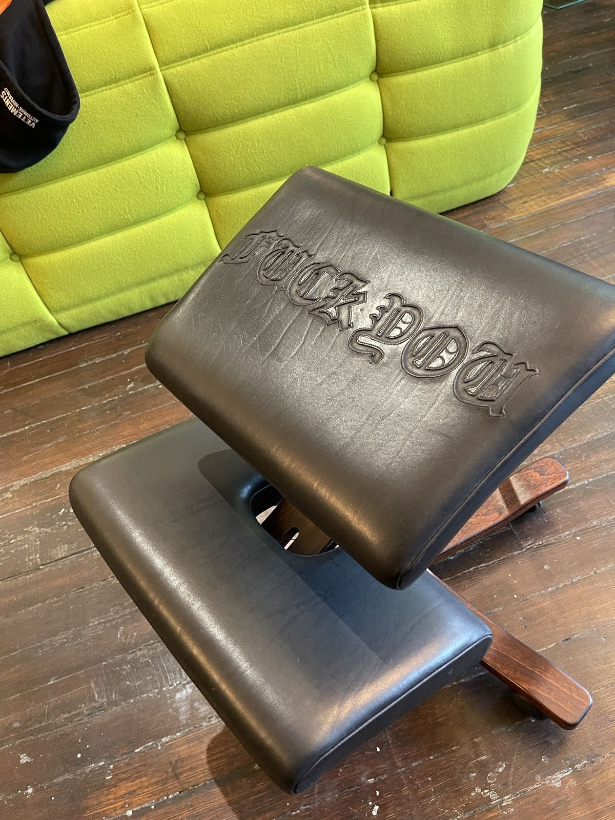 Chrome Hearts CHROME HEARTS 1/1 FUCKYOU TATTOO CHAIR STOOL 4Gseller Size ONE SIZE - 13 Thumbnail