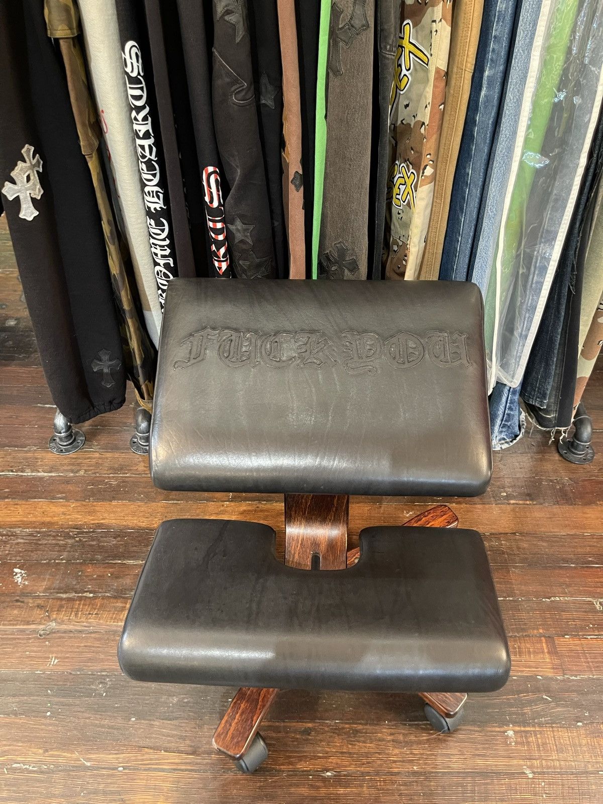 Chrome Hearts CHROME HEARTS 1/1 FUCKYOU TATTOO CHAIR STOOL 4Gseller Size ONE SIZE - 18 Thumbnail